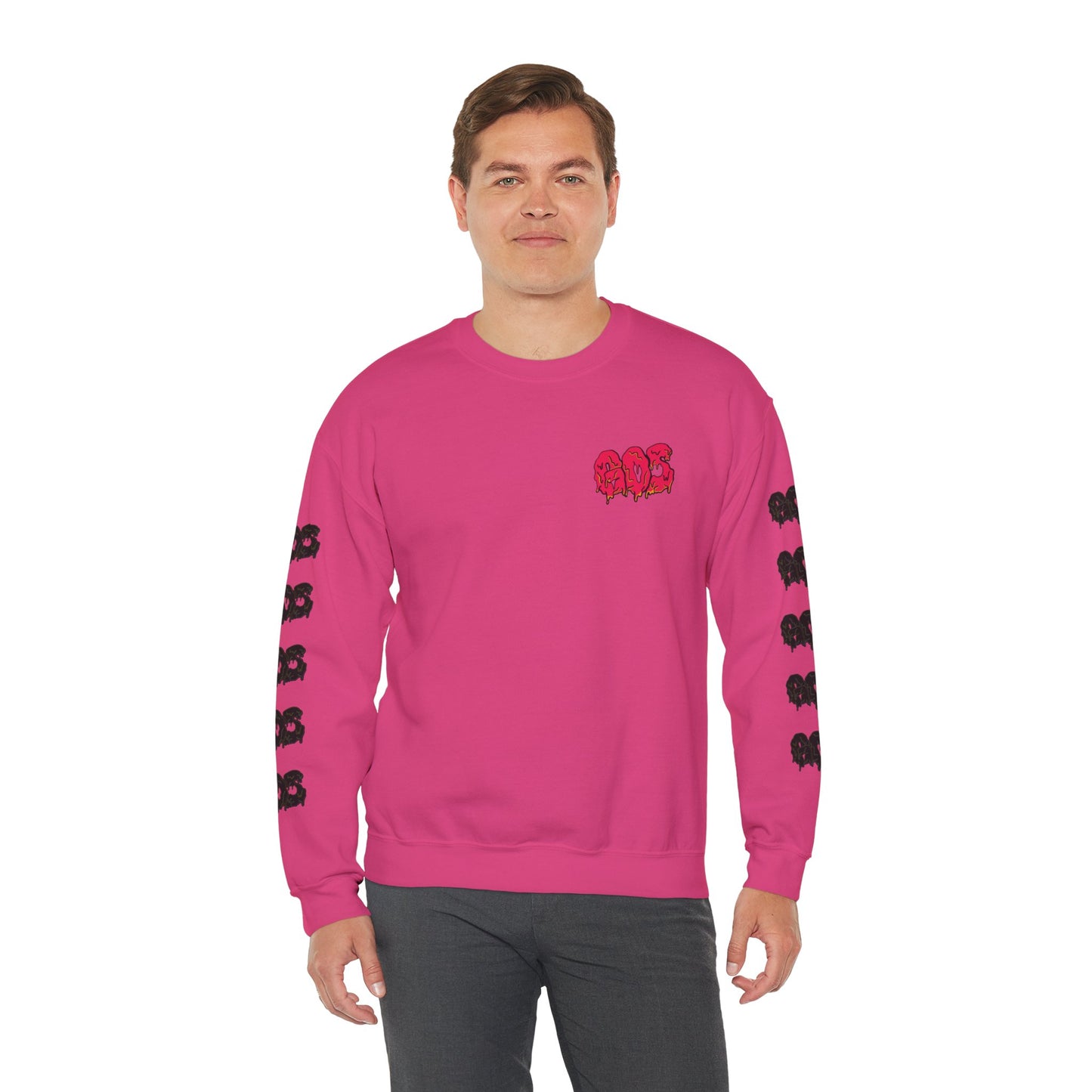 GOS SLIME red/black FULL SLEEVE unisex sweatshirt