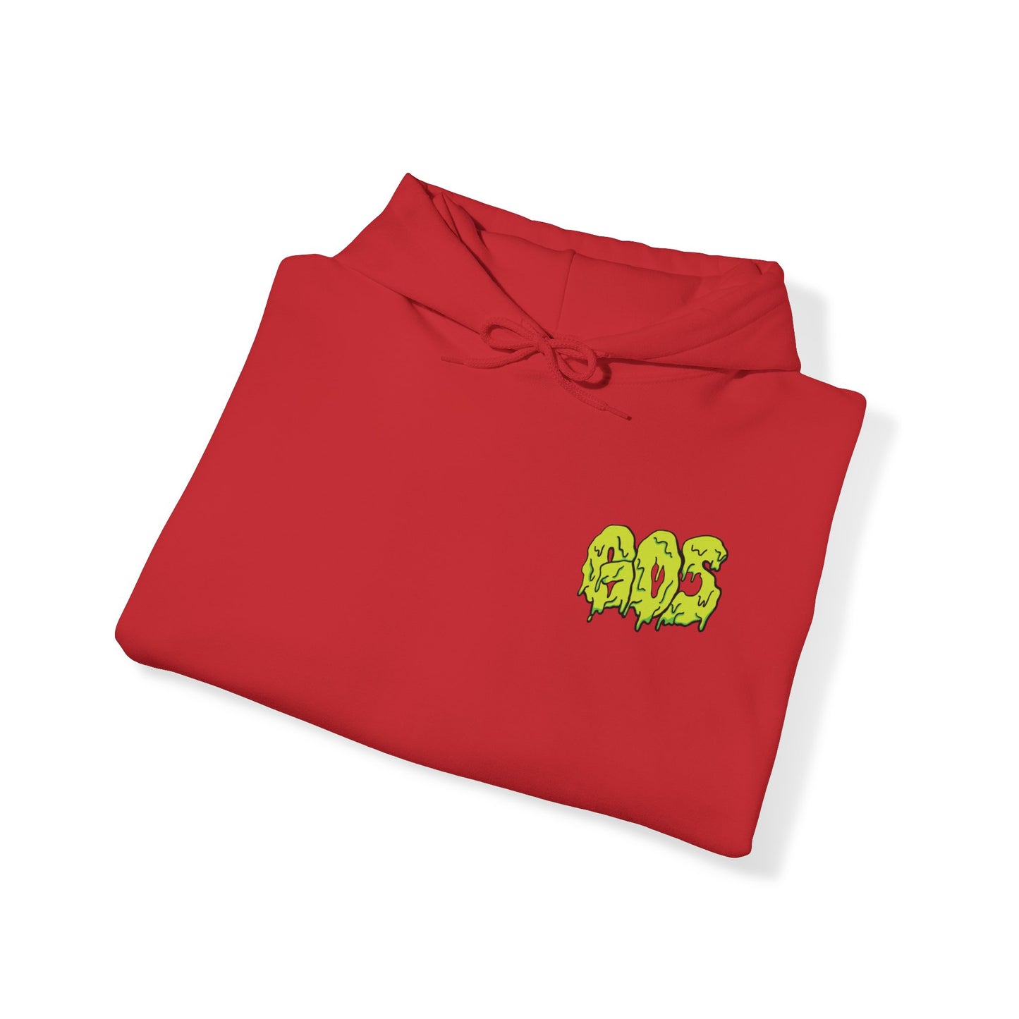 GOS SLIME yellow/red FULL SLEEVE Unisex Hooded Sweatshirt