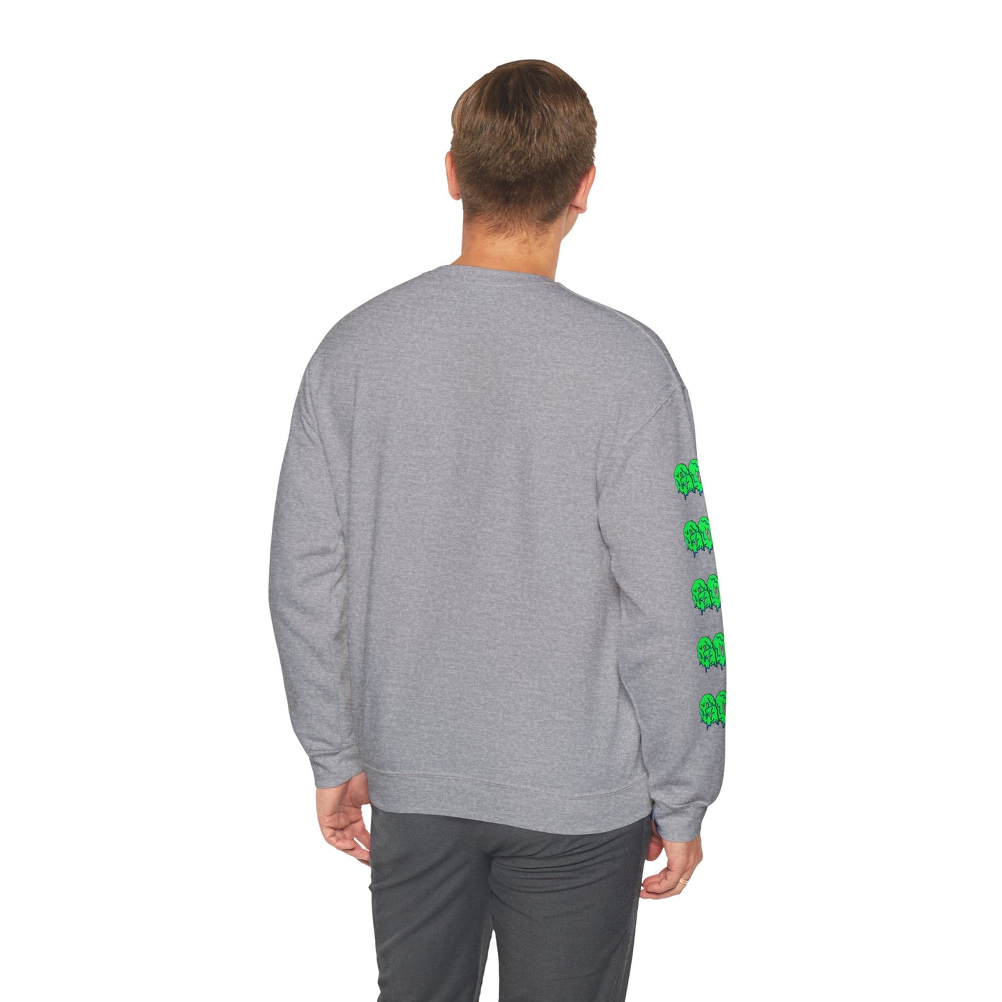 GOS SLIME aqua/green FULL SLEEVE unisex sweatshirt