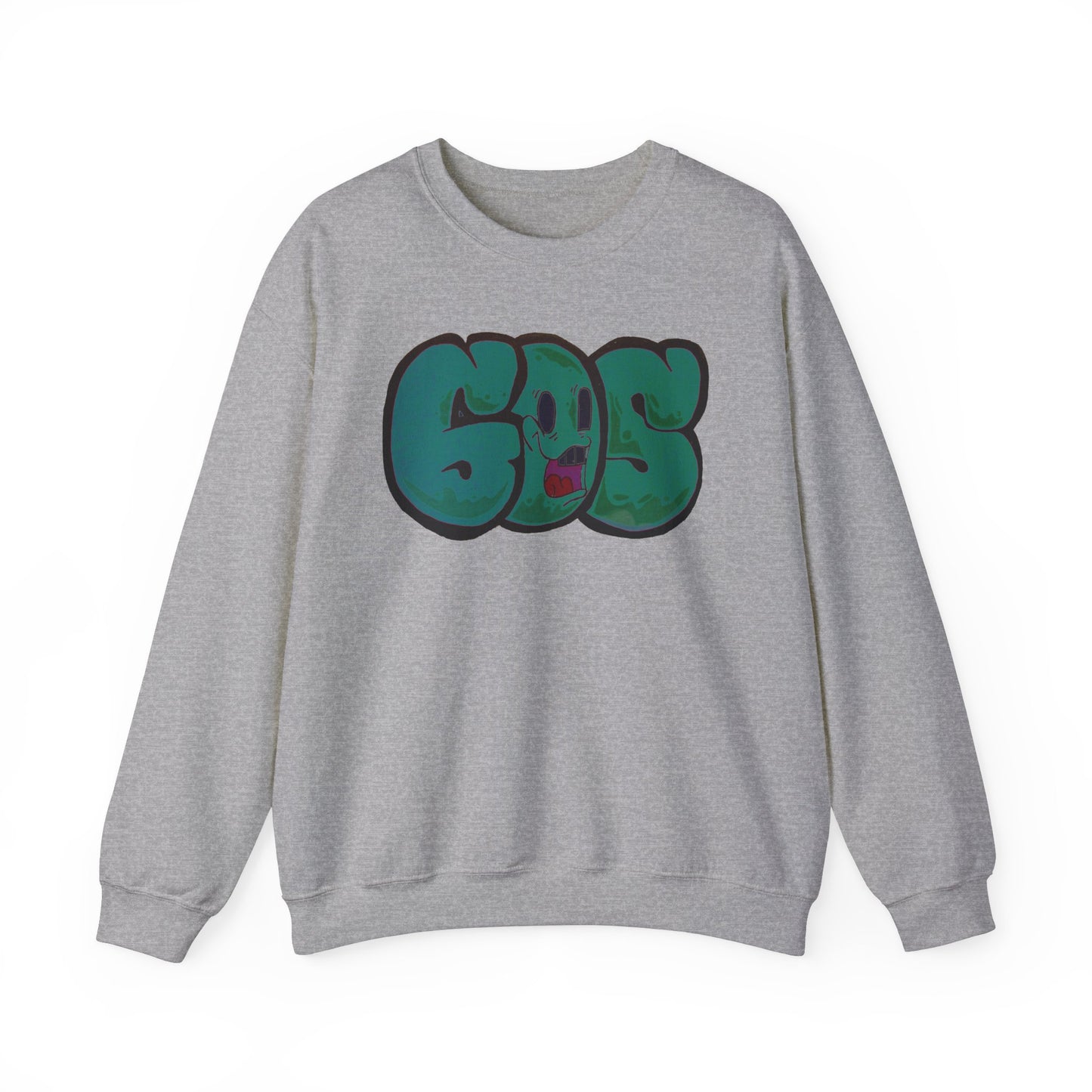 GOS SMILE dark cyan unisex sweatshirt