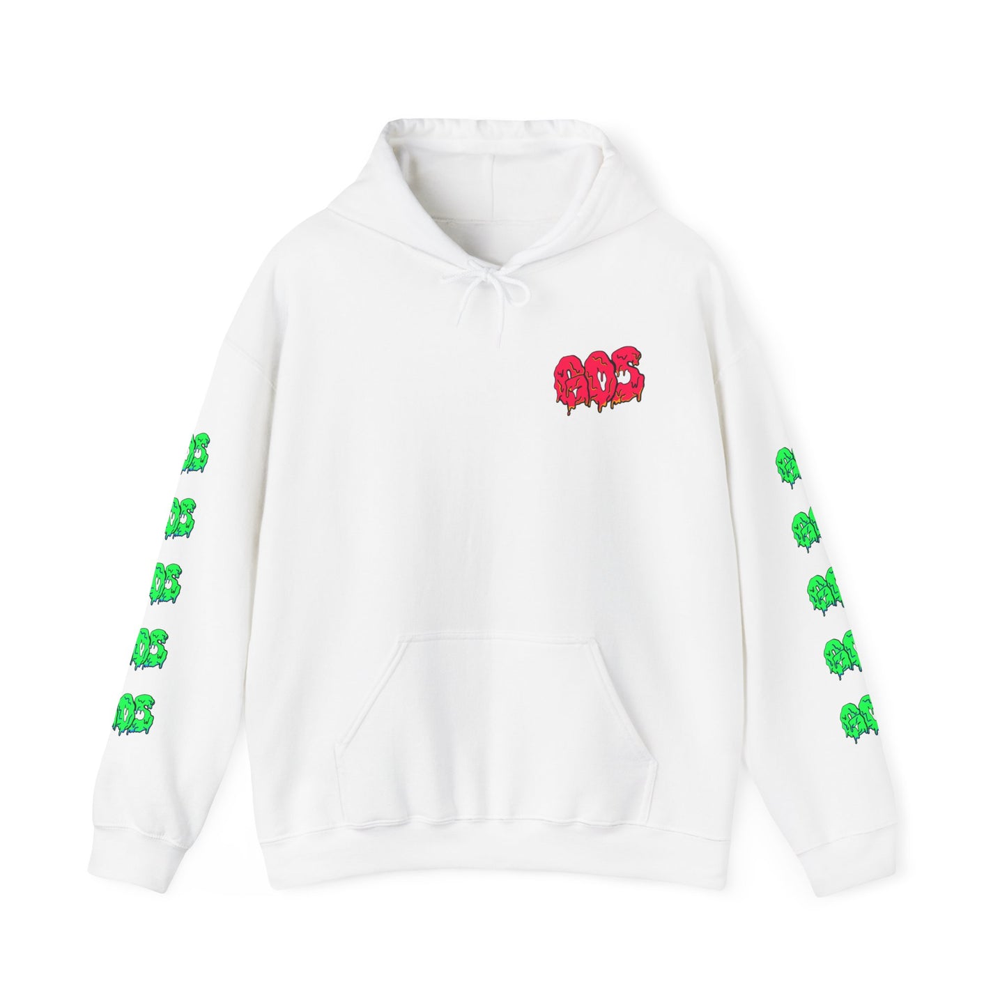 GOS SLIME red/green FULL SLEEVE Unisex Hooded Sweatshirt