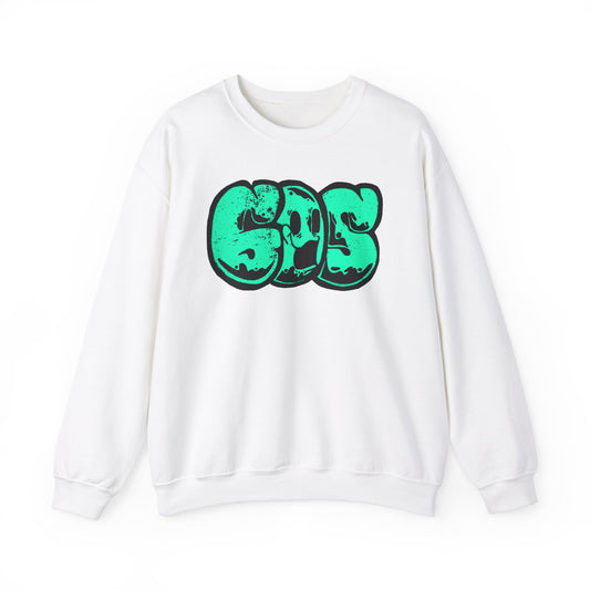 GOS SMILE aquamarine unisex sweatshirt