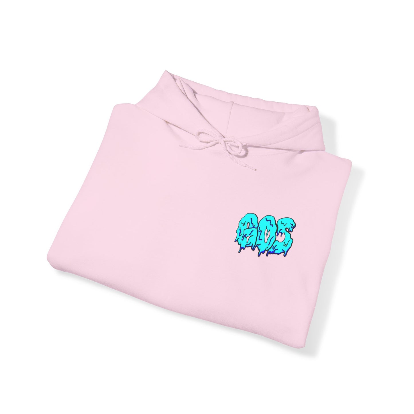 GOS SLIME blue/aqua FULL SLEEVE unisex Hooded Sweatshirt