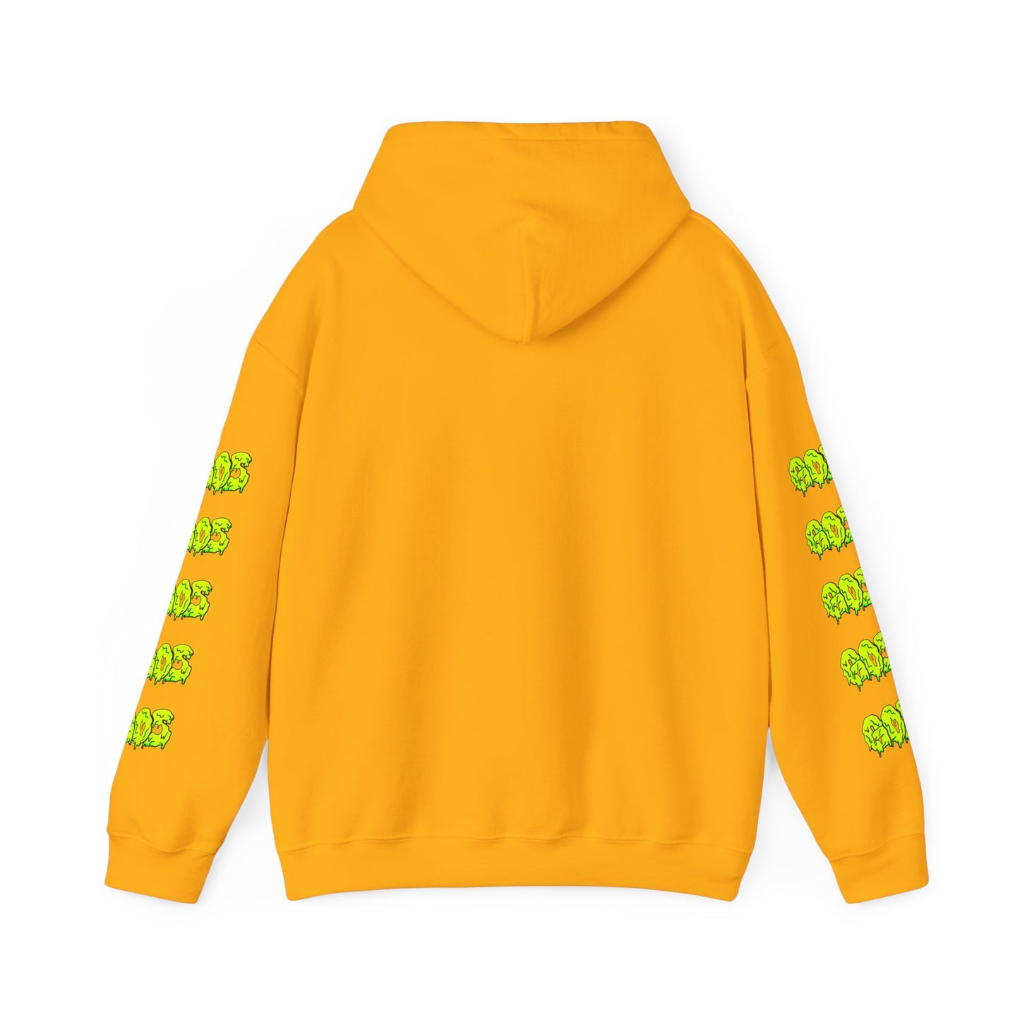 GOS SLIME blue/yellow FULL SLEEVE Unisex Hooded Sweatshirt