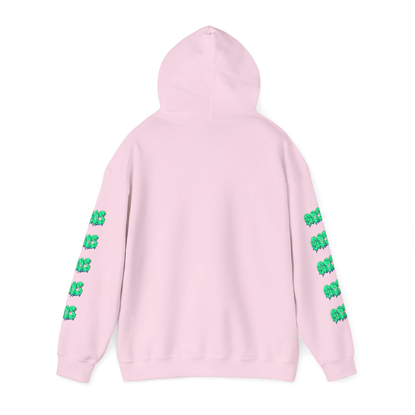 GOS SLIME yellow/aqua FULL SLEEVE Unisex  Hooded Sweatshirt