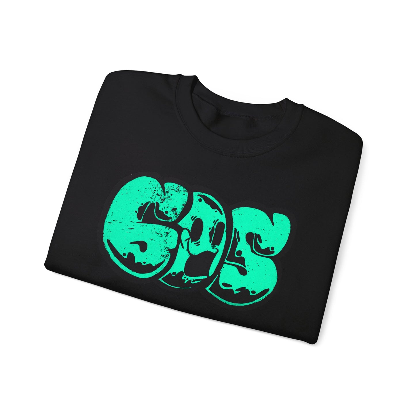 GOS SMILE aquamarine unisex sweatshirt