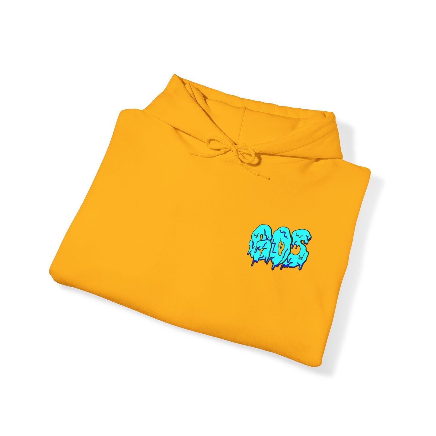 GOS SLIME blue/yellow FULL SLEEVE Unisex Hooded Sweatshirt