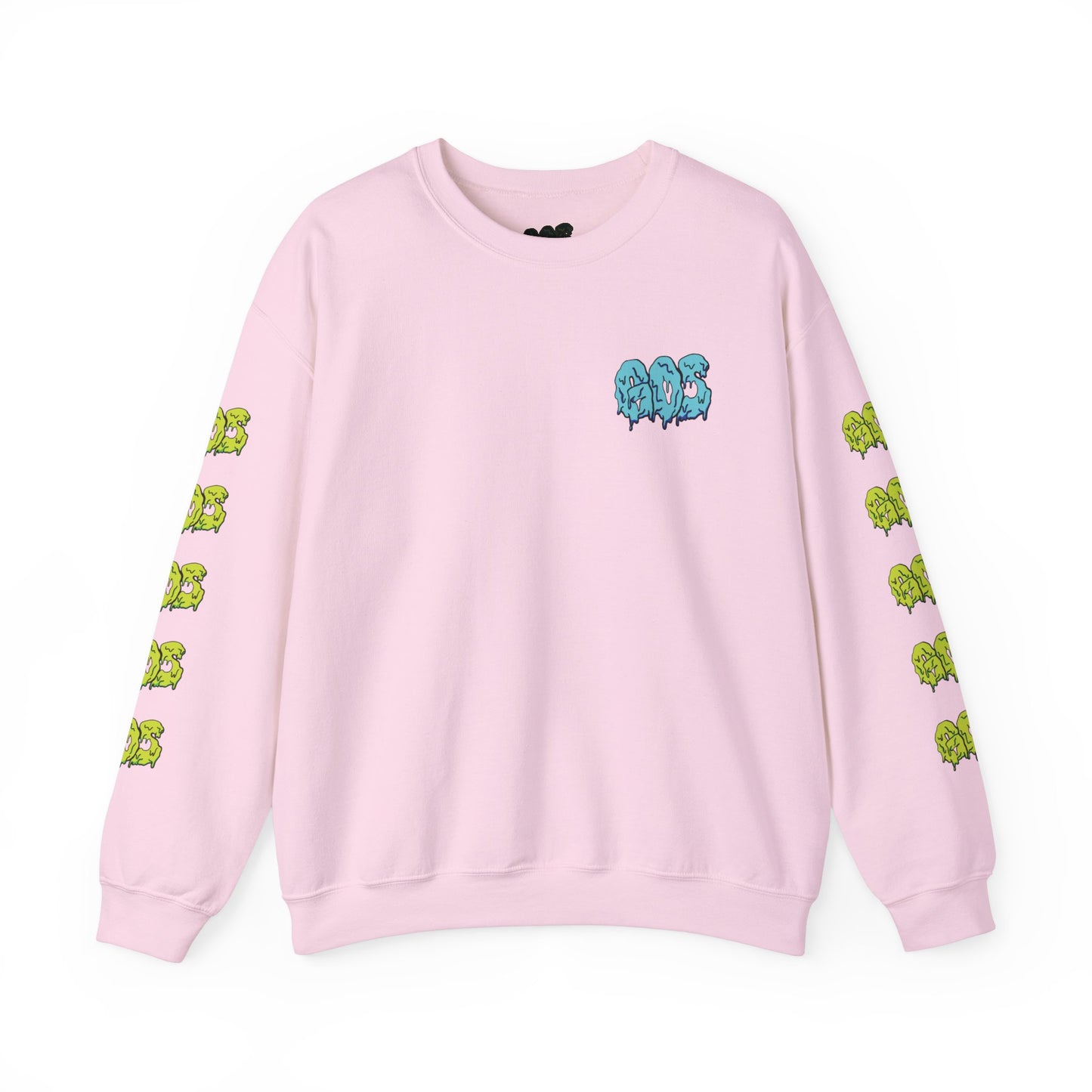 GOS SLIME blue/acid green FULL SLEEVE unisex sweatshirt