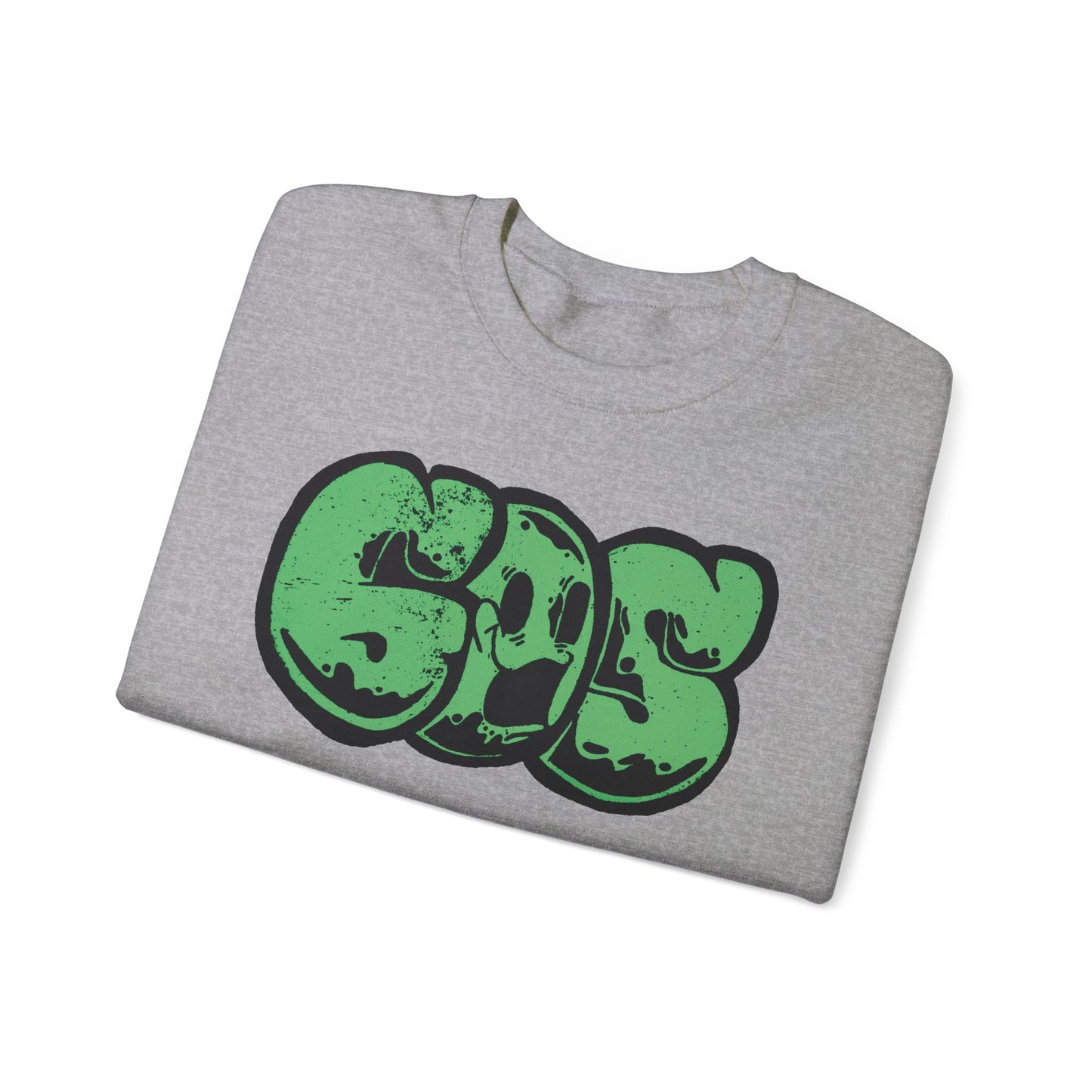 GOS SMILE mediumseagreen unisex sweatshirt