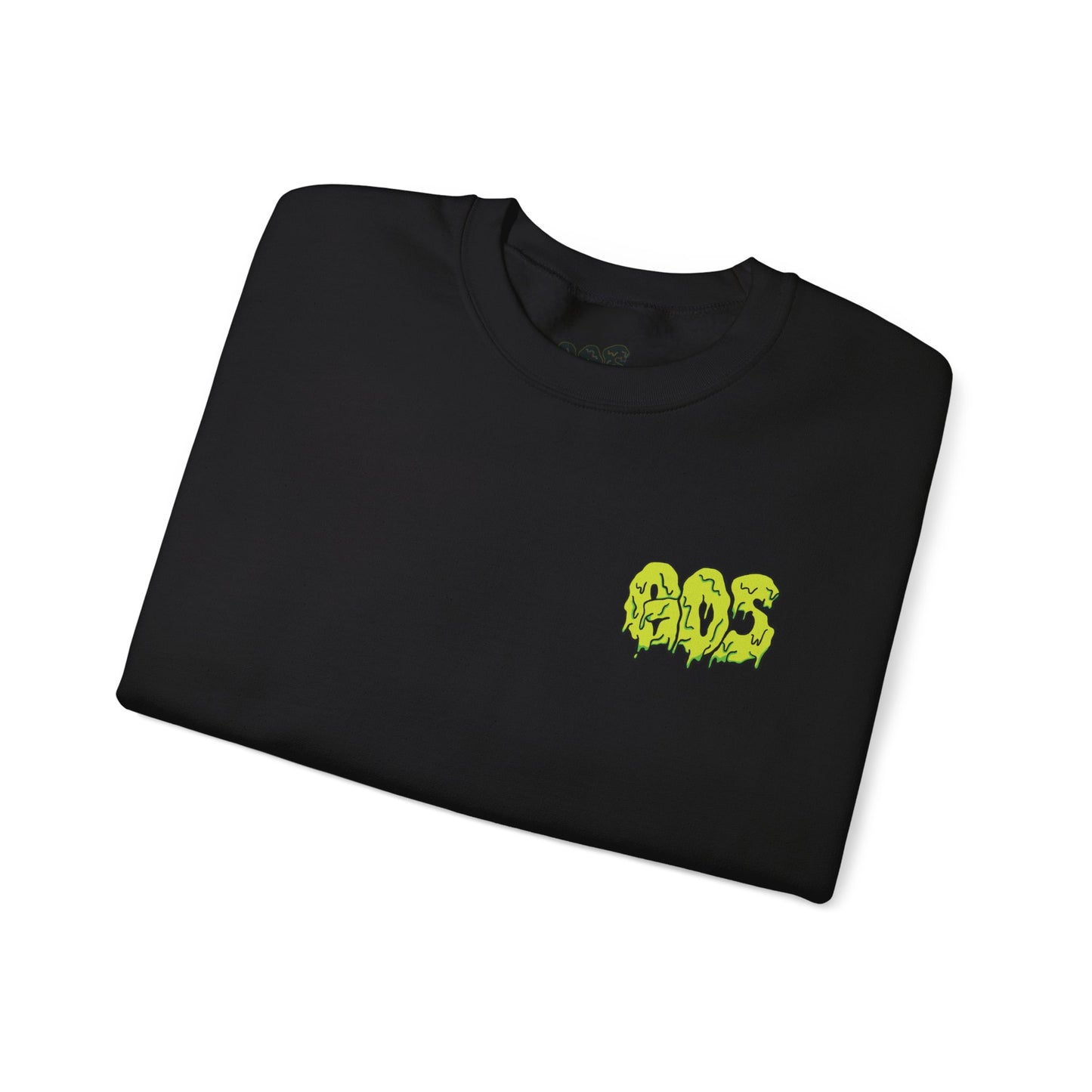 GOS SLIME acid green/aqua FULL SLEEVE unisex sweatshirt