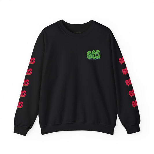 GOS SLIME green/red FULL SLEEVE unisex sweatshirt