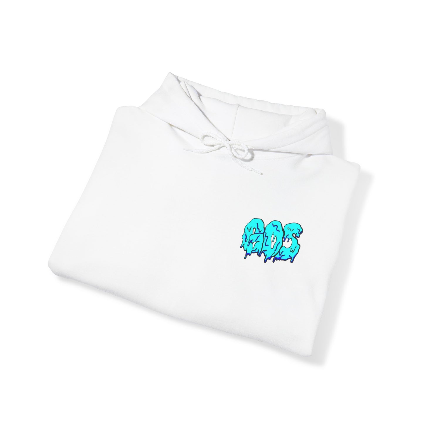 GOS SLIME blue/aqua FULL SLEEVE unisex Hooded Sweatshirt