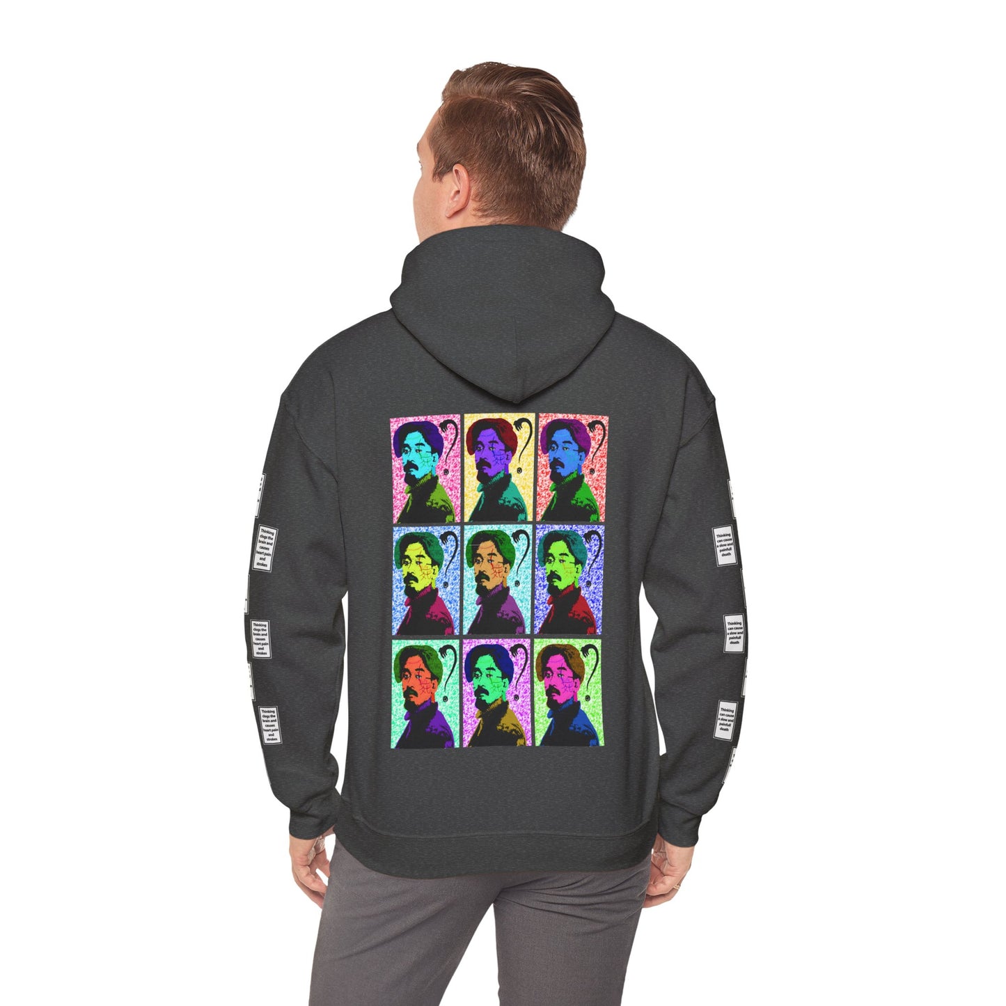 Adis 9 grid arm print, Unisex Heavy Blend Hooded Sweatshirt