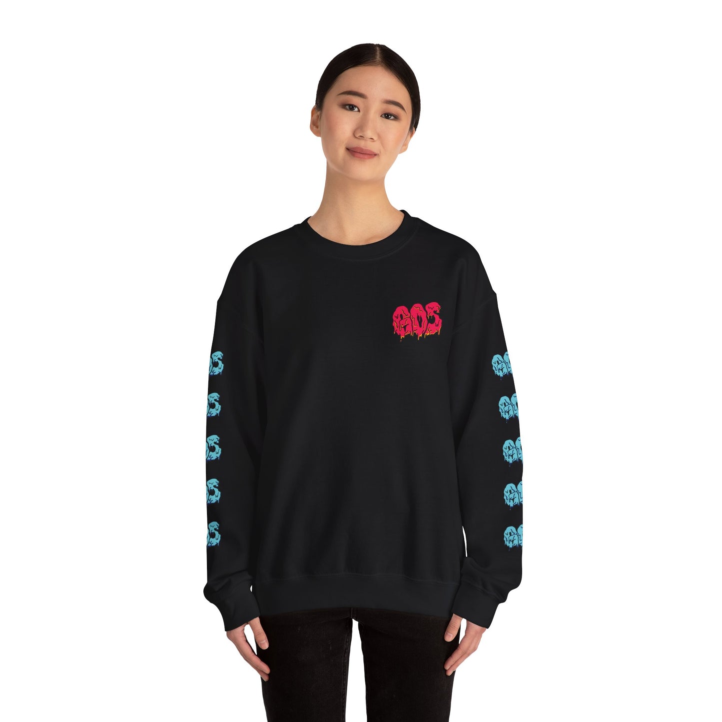 GOS SLIME red/blue FULL SLEEVE unisex sweatshirt