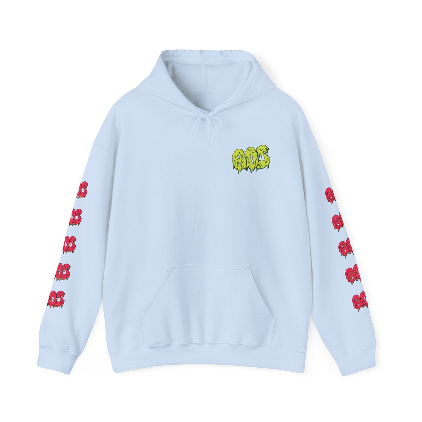 GOS SLIME yellow/red FULL SLEEVE Unisex Hooded Sweatshirt