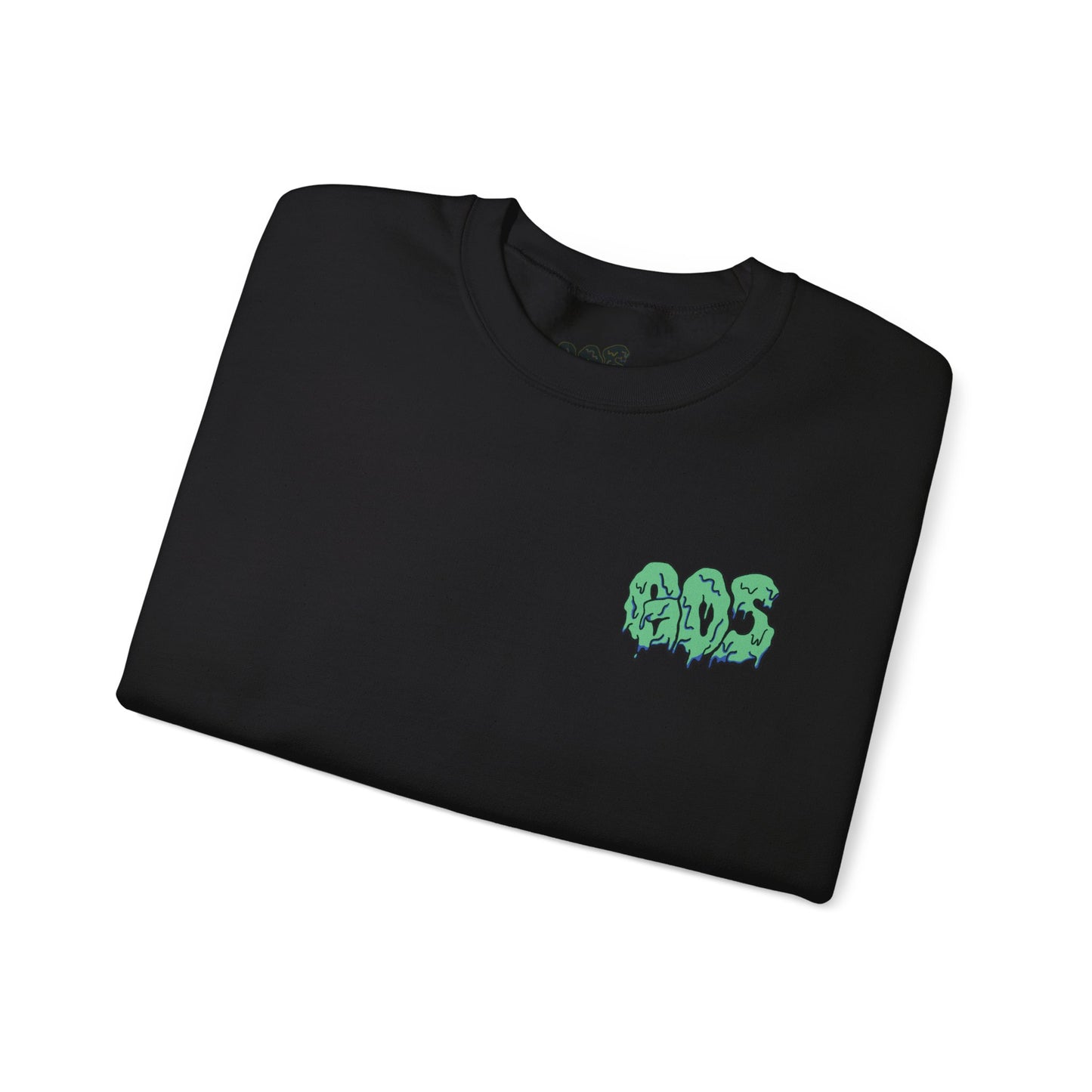 GOS SLIME aqua/red FULL SLEEVE unisex sweatshirt