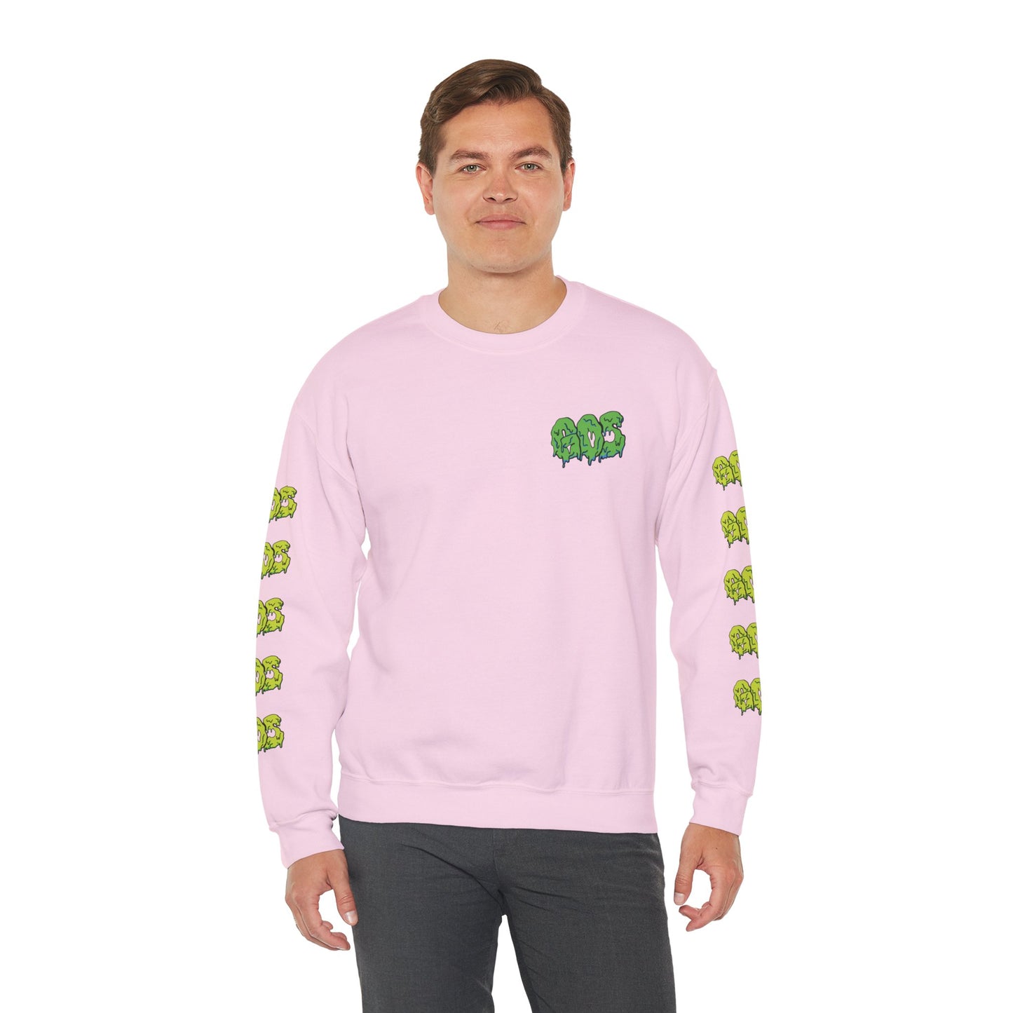 GOS SLIME green/acid green FULL SLEEVE unisex sweatshirt