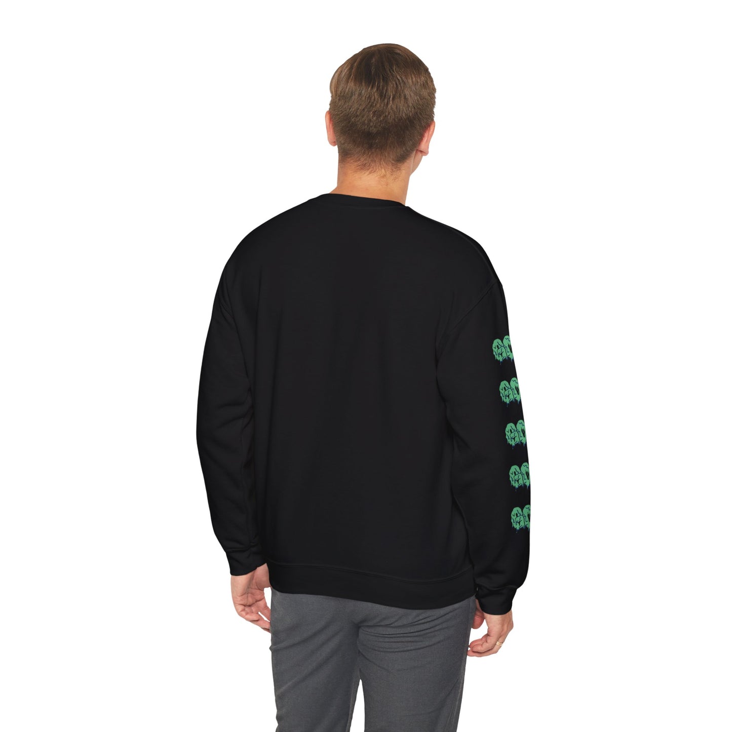 GOS SLIME green/aqua FULL SLEEVE unisex sweatshirt