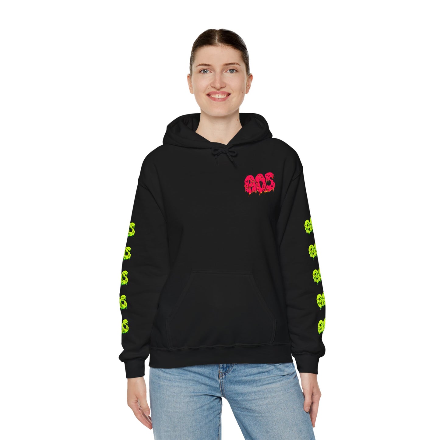 GOS SLIME red/yellow FULL SLEEVE Unisex Hooded Sweatshirt