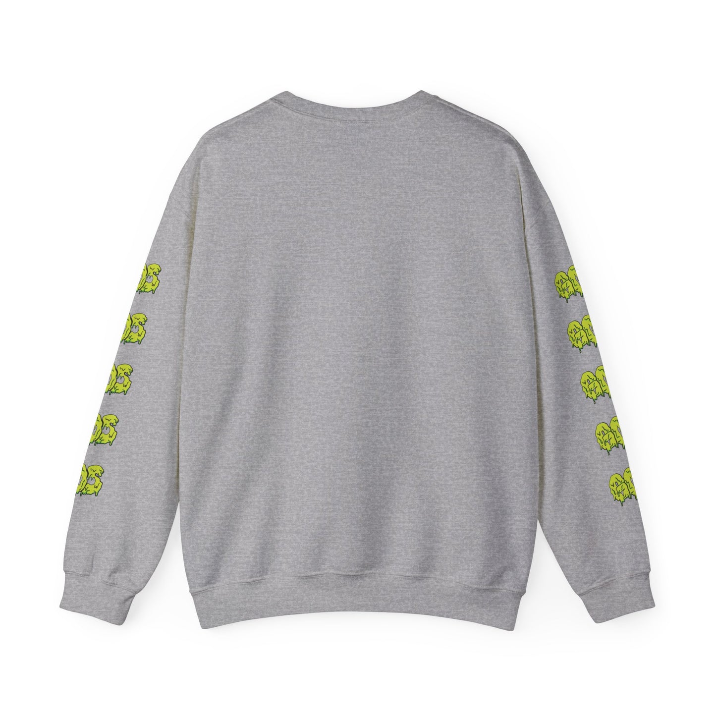 GOS SLIME aqua/acid green FULL SLEEVE unisex sweatshirt