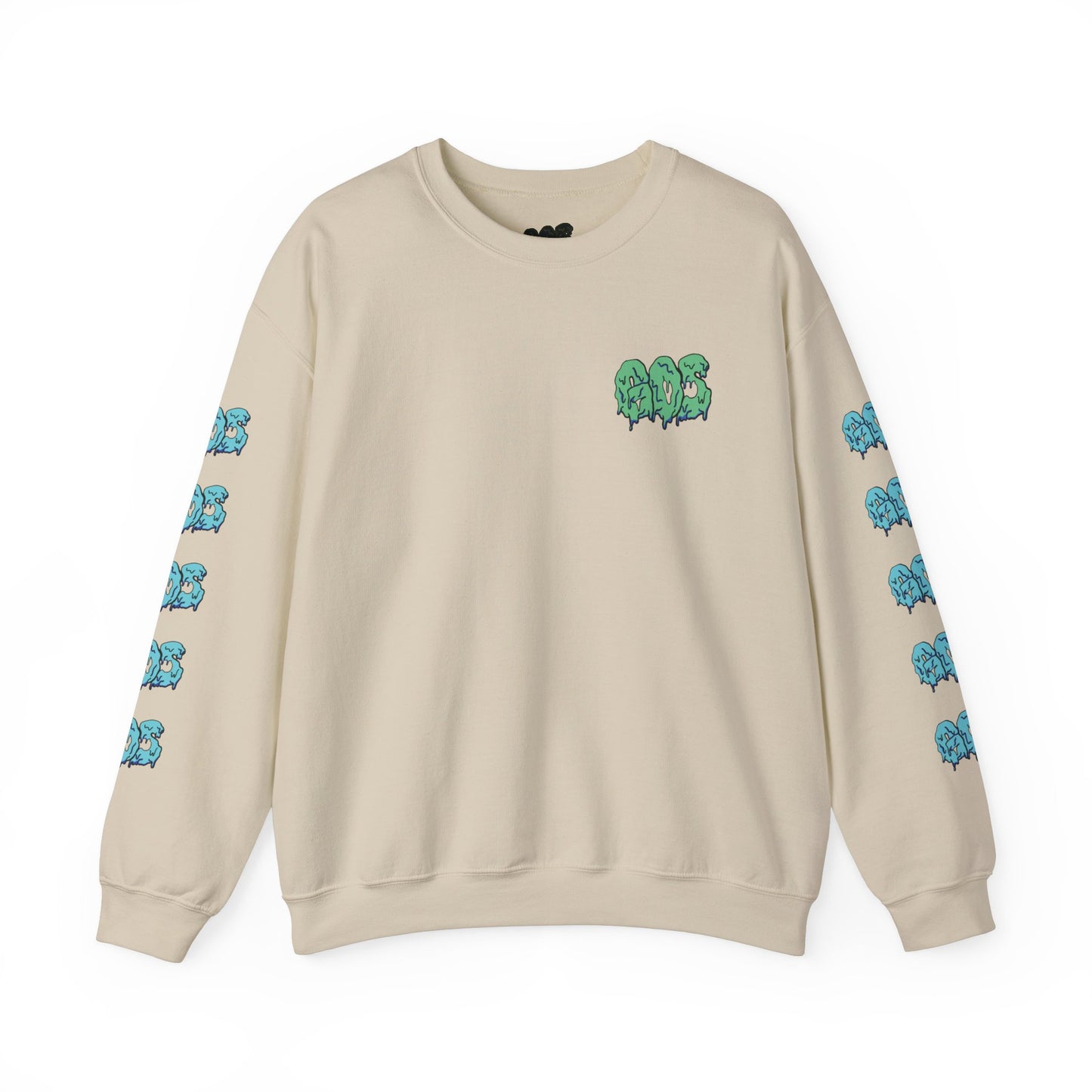 GOS SLIME aqua/blue FULL SLEEVE unisex sweatshirt