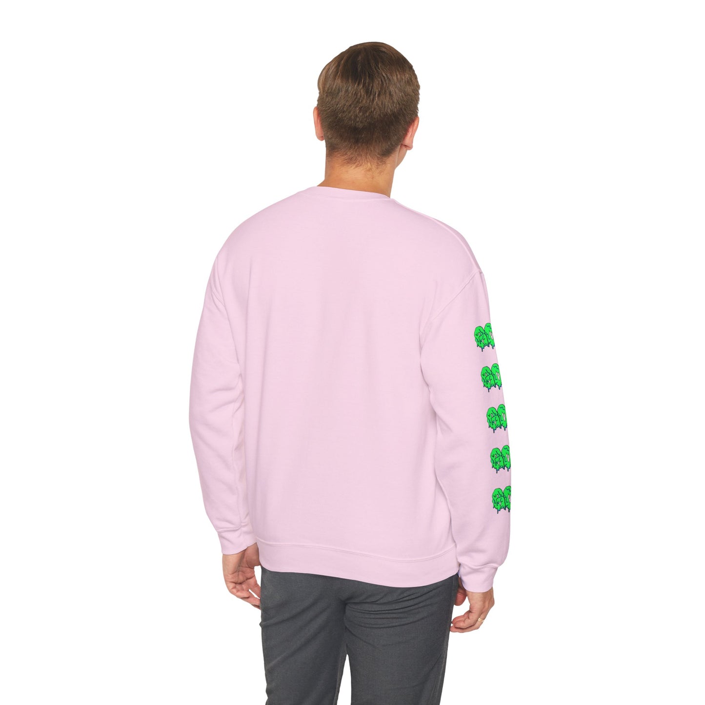 GOS SLIME aqua/green FULL SLEEVE unisex sweatshirt