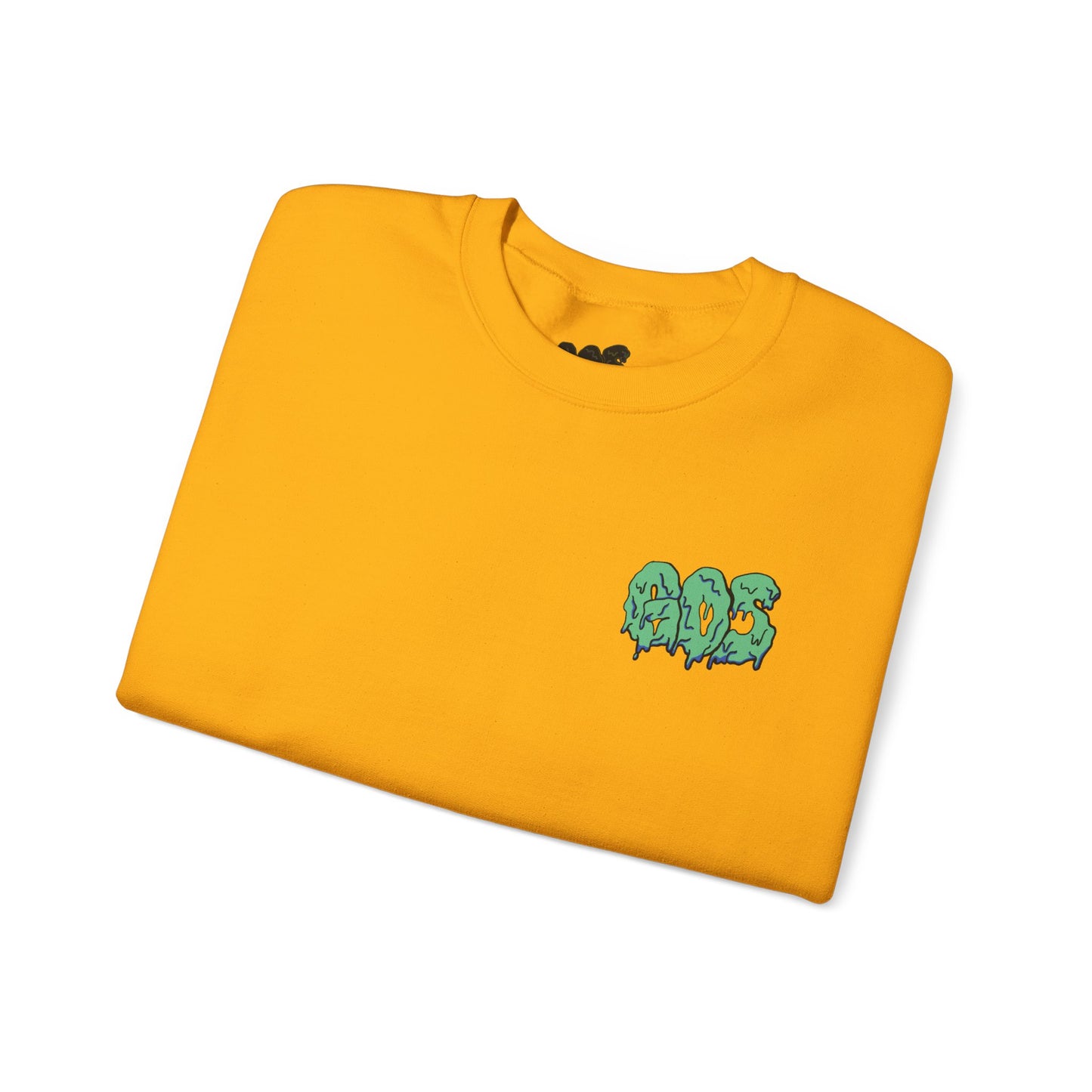 GOS SLIME aqua/acid green FULL SLEEVE unisex sweatshirt