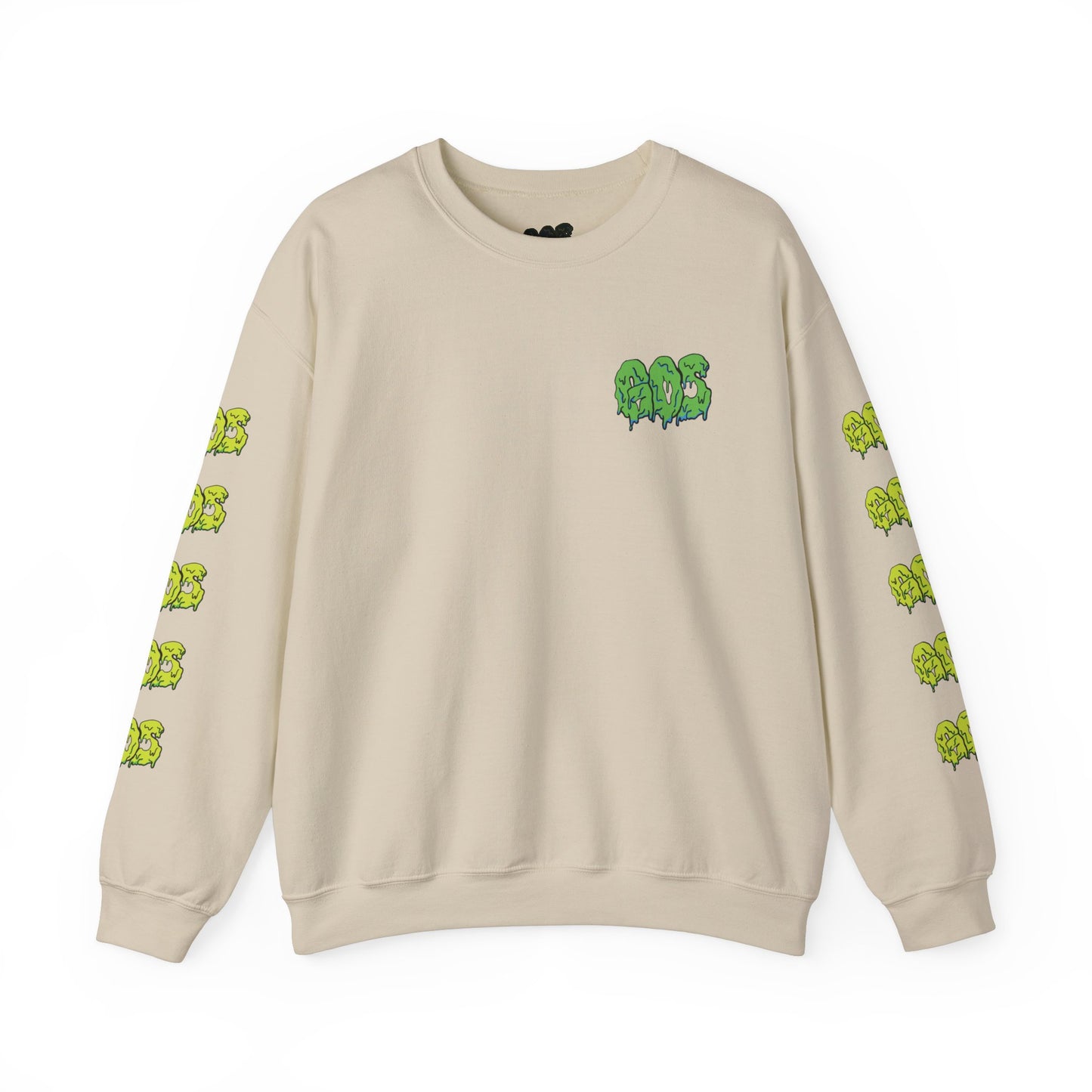 GOS SLIME green/acid green FULL SLEEVE unisex sweatshirt