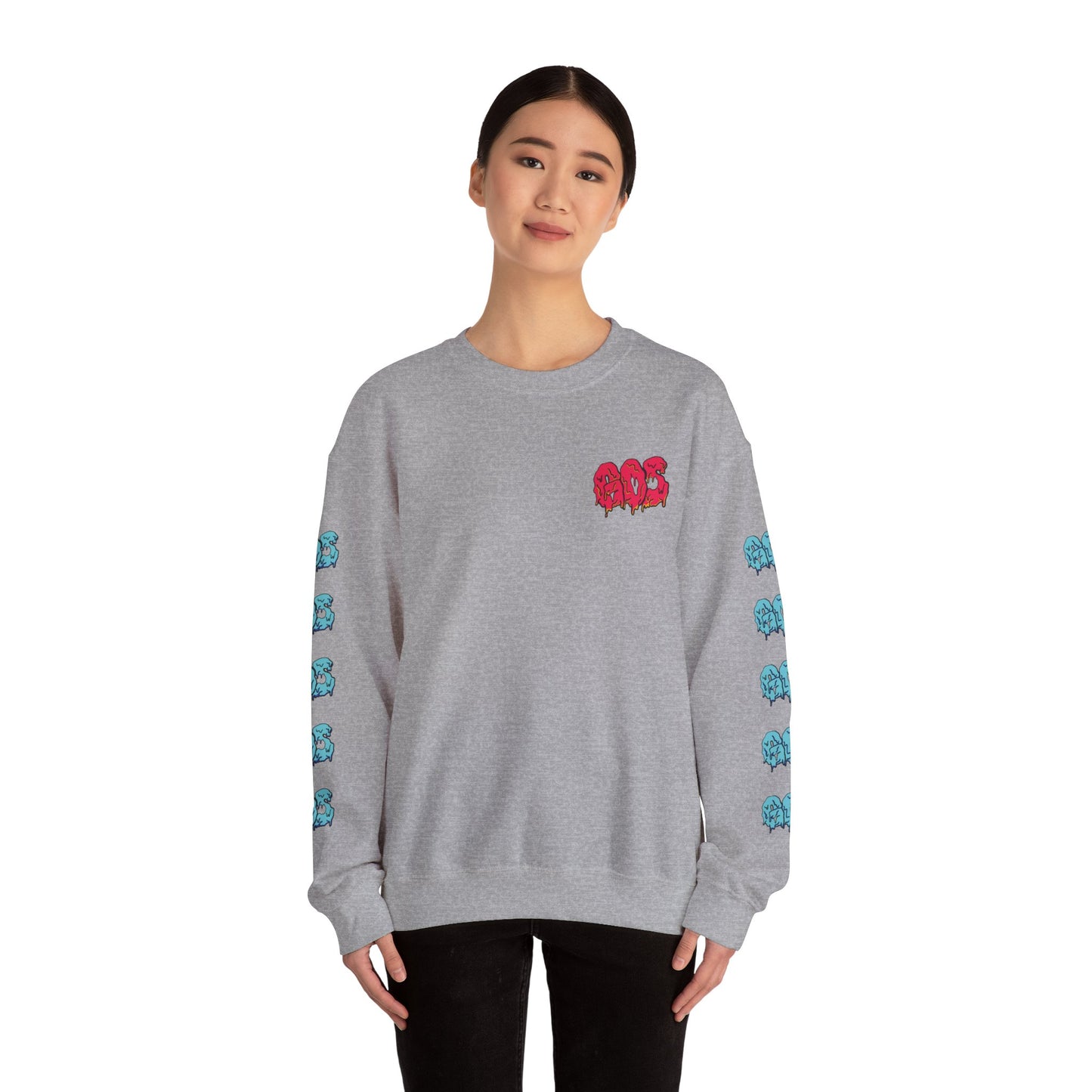 GOS SLIME red/blue FULL SLEEVE unisex sweatshirt