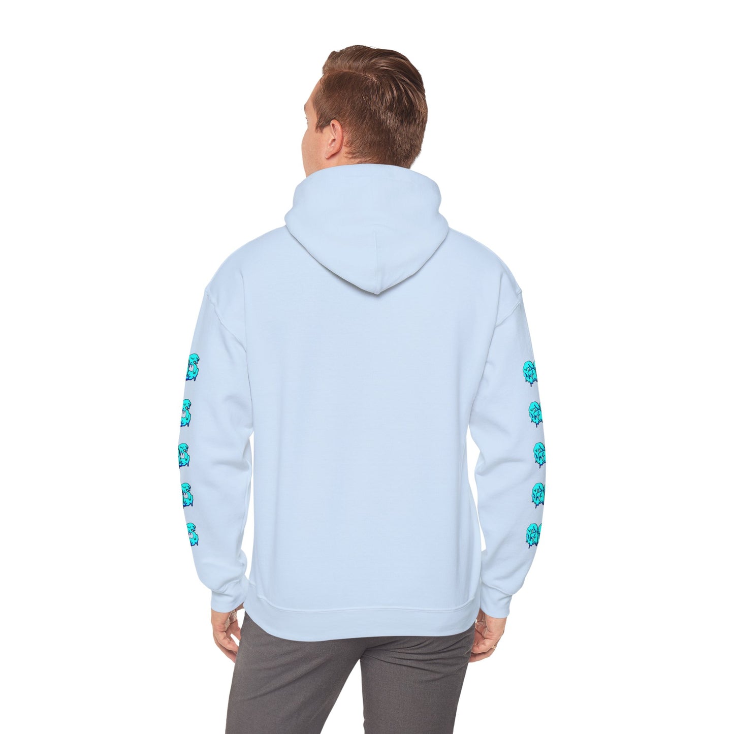 GOS SLIME green/blue FULL SLEEVE Unisex Hooded Sweatshirt