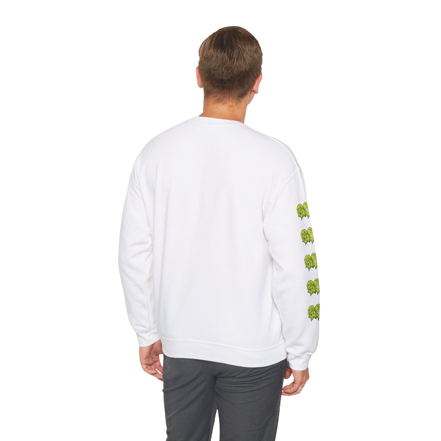 GOS SLIME green/acid green FULL SLEEVE unisex sweatshirt