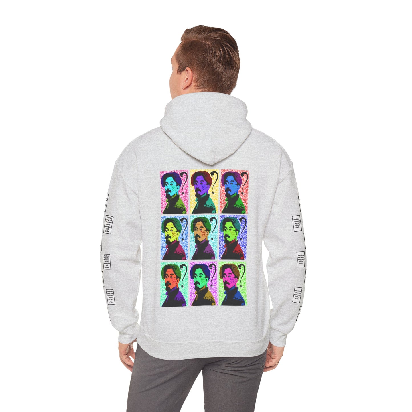 Adis 9 grid arm print, Unisex Heavy Blend Hooded Sweatshirt