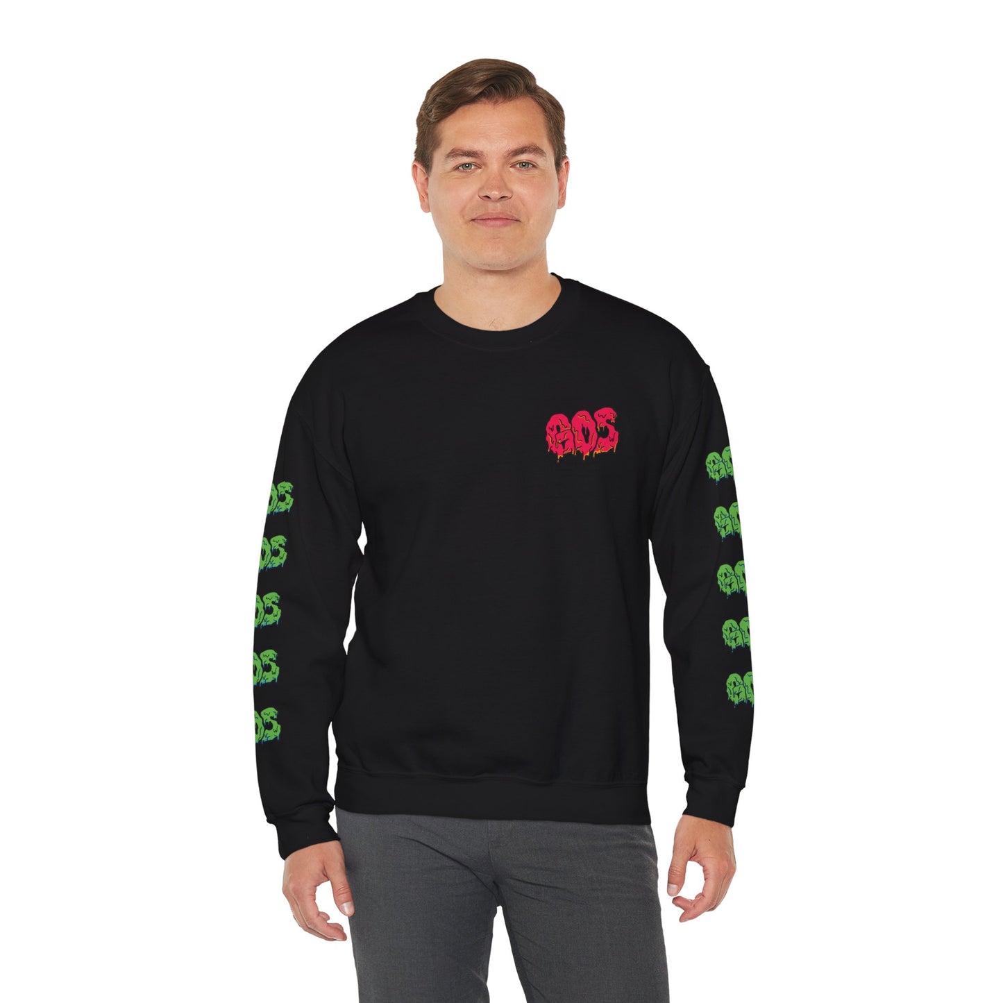 GOS SLIME red/green FULL SLEEVE unisex sweatshirt