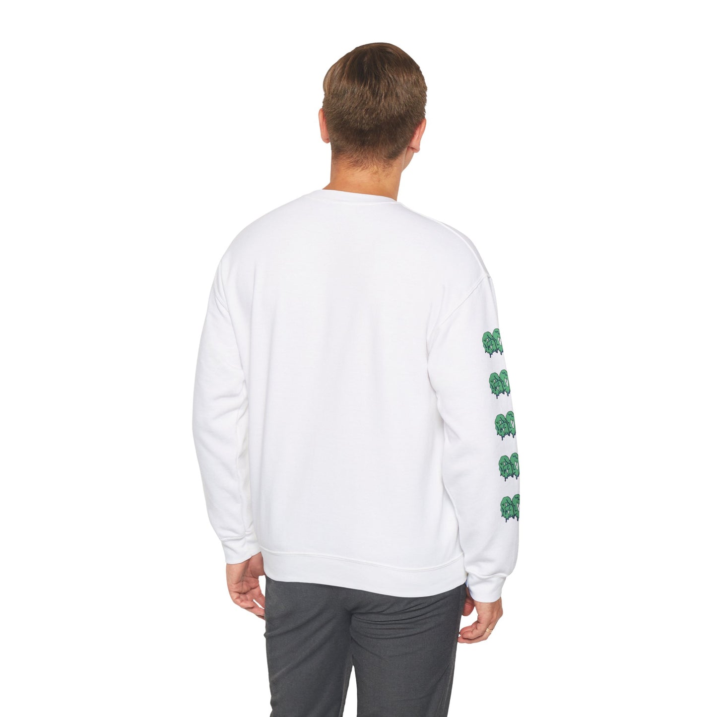 GOS SLIME green/aqua FULL SLEEVE unisex sweatshirt