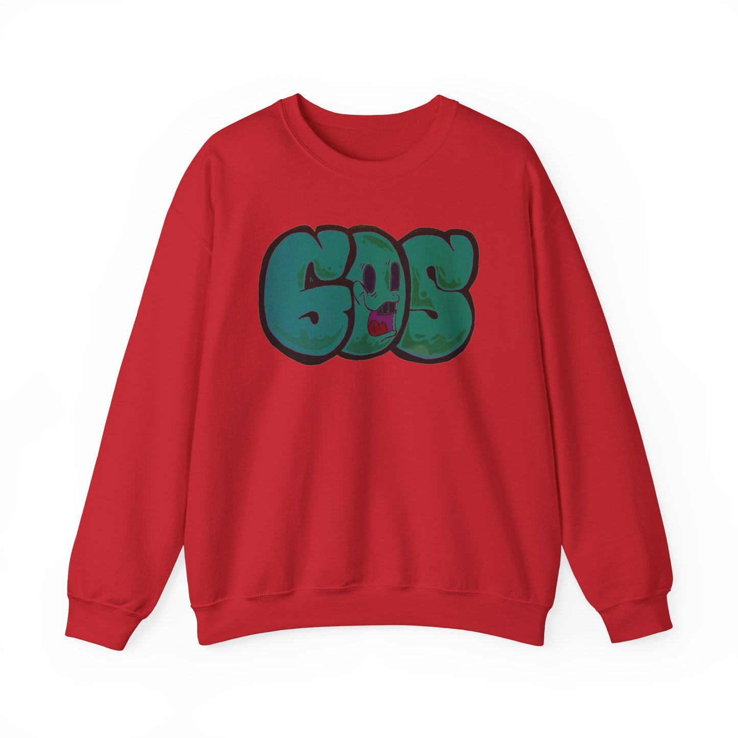 GOS SMILE dark cyan unisex sweatshirt