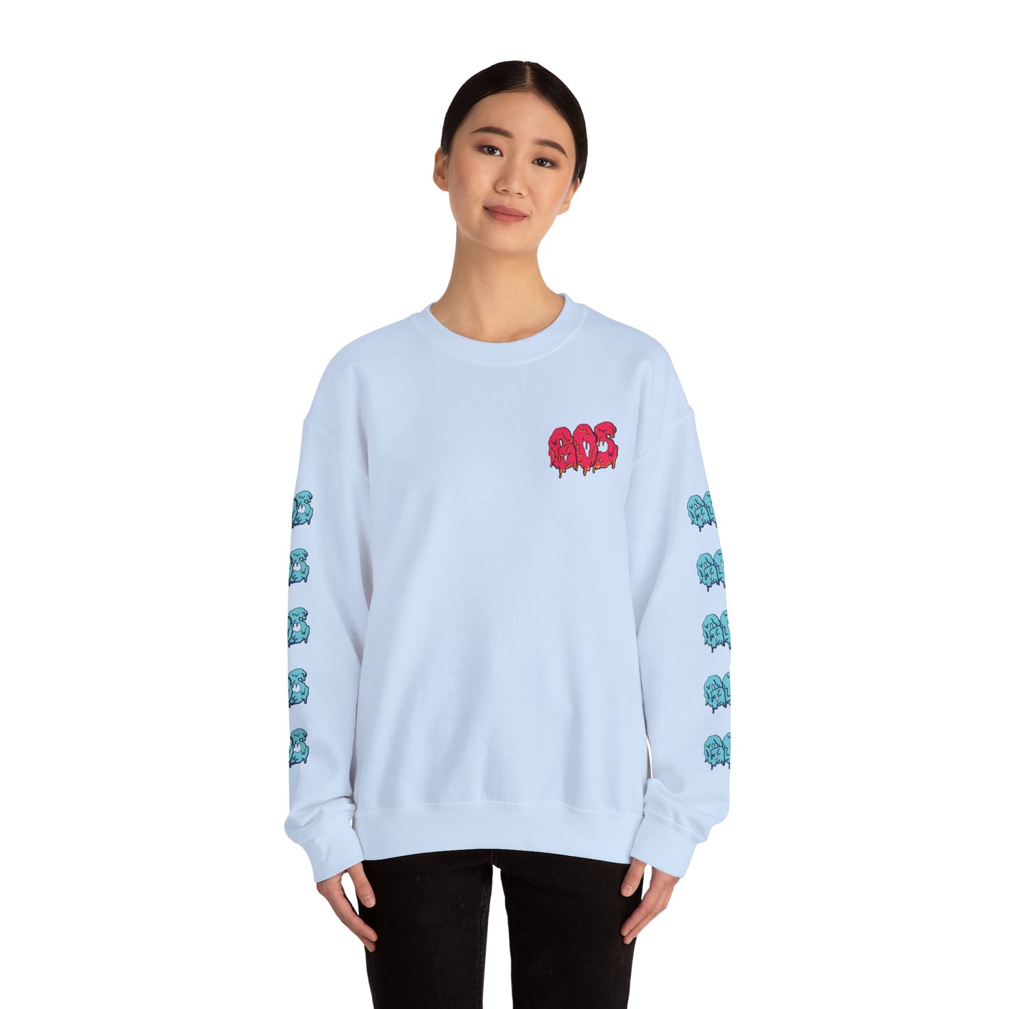 GOS SLIME red/blue FULL SLEEVE unisex sweatshirt