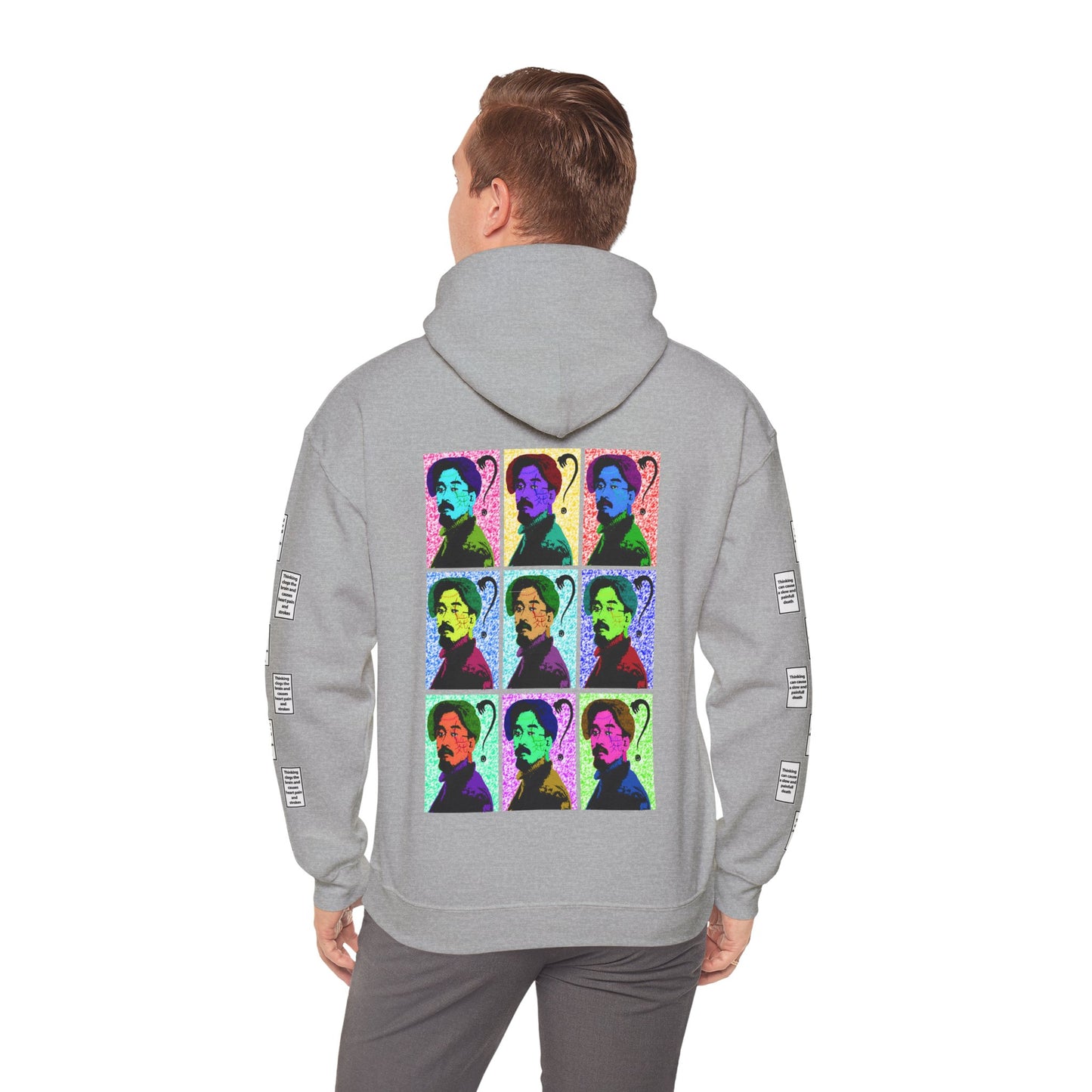 Adis 9 grid arm print, Unisex Heavy Blend Hooded Sweatshirt