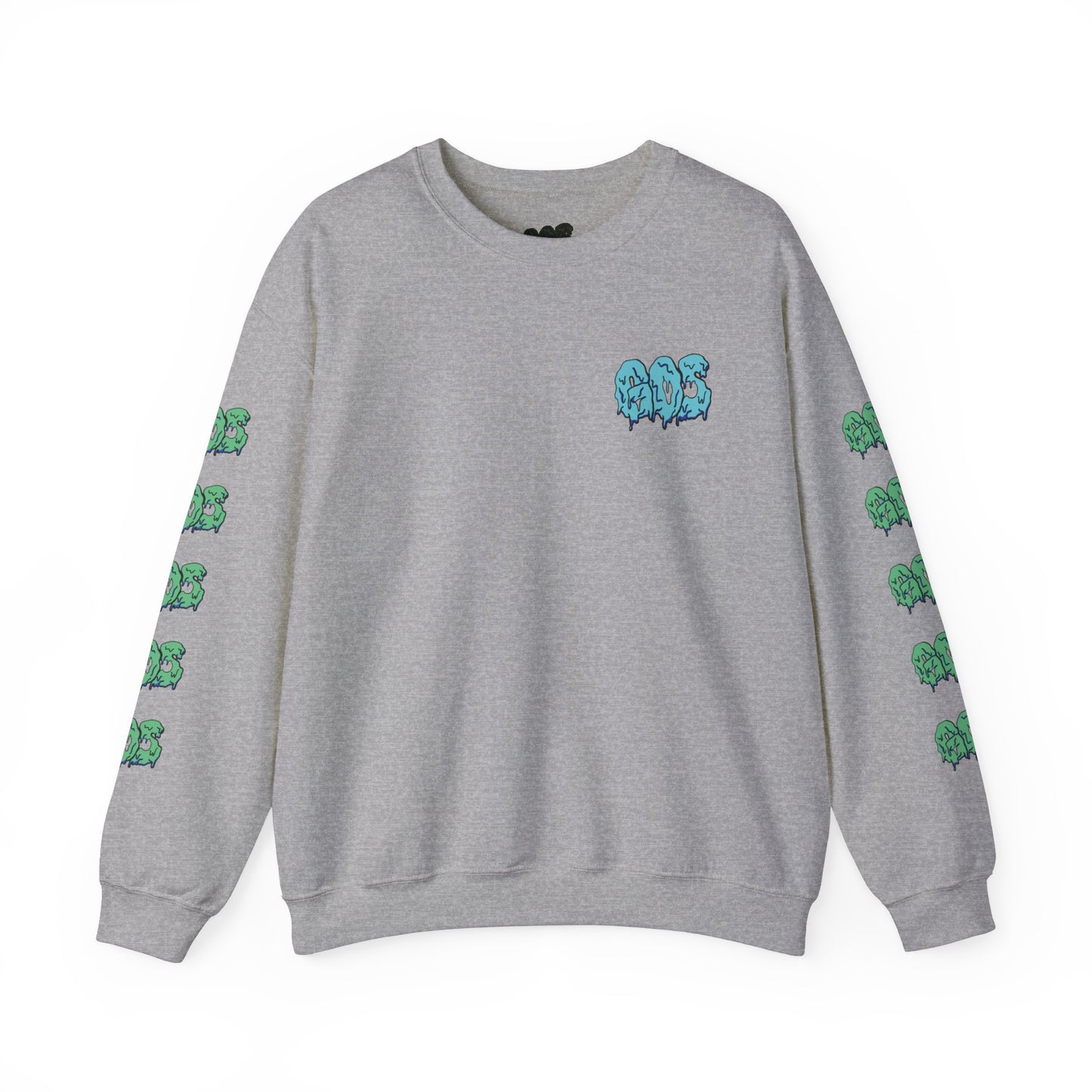 GOS SLIME blue/aqua FULL SLEEVE unisex sweatshirt