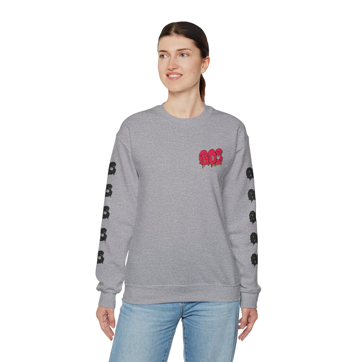 GOS SLIME red/black FULL SLEEVE unisex sweatshirt