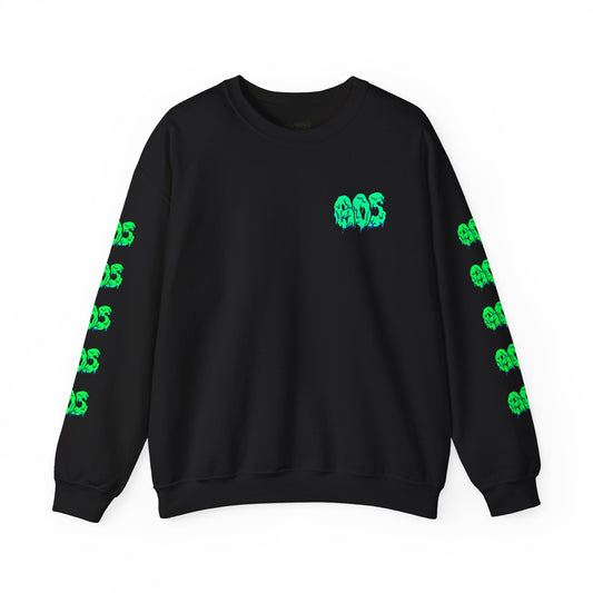 GOS SLIME aqua/green FULL SLEEVE unisex sweatshirt