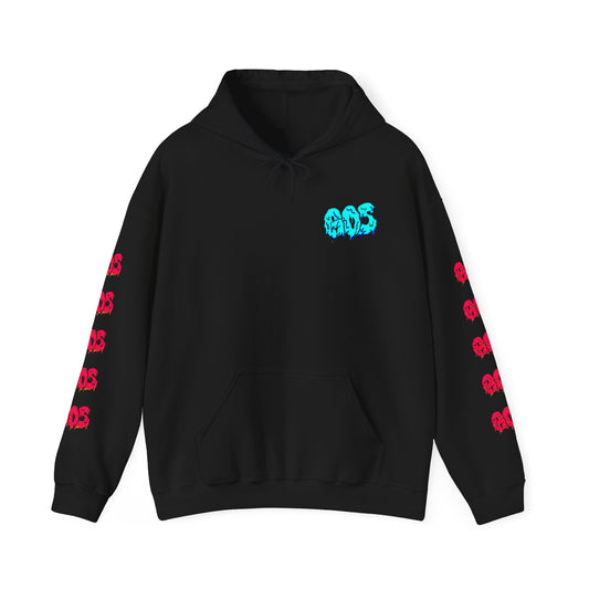 GOS SLIME blue/red FULL SLEEVE Unisex Hooded Sweatshirt