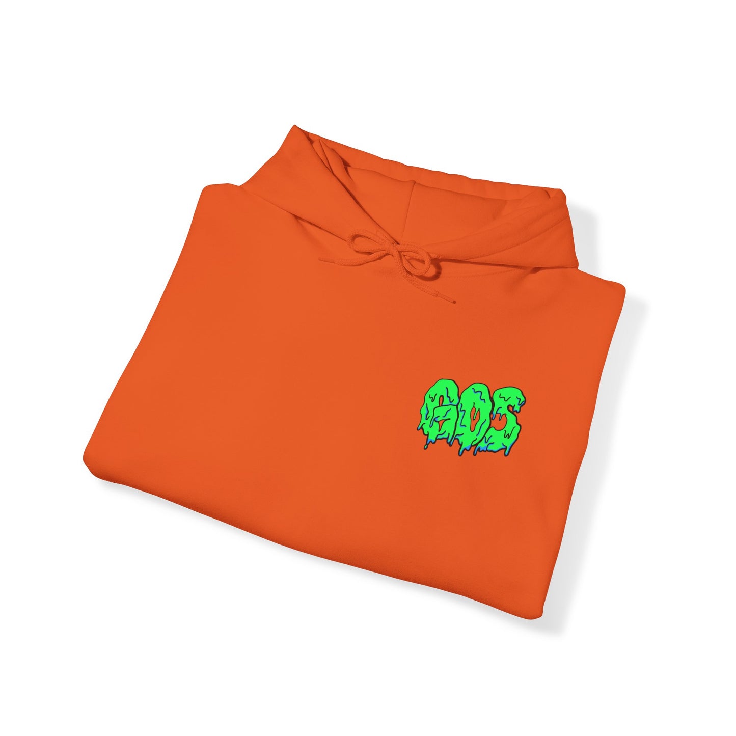 GOS SLIME green/aqua  FULL SLEEVE Unisex Hooded Sweatshirt