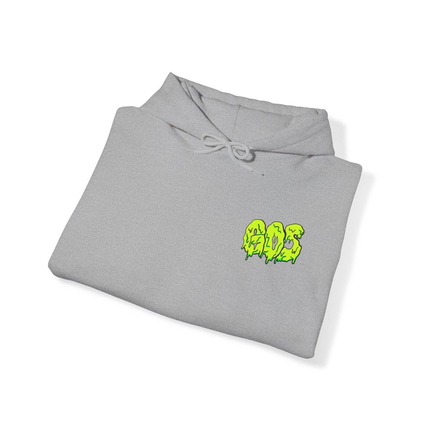 GOS SLIME yellow/blue FULL SLEEVE Unisex  Hooded Sweatshirt