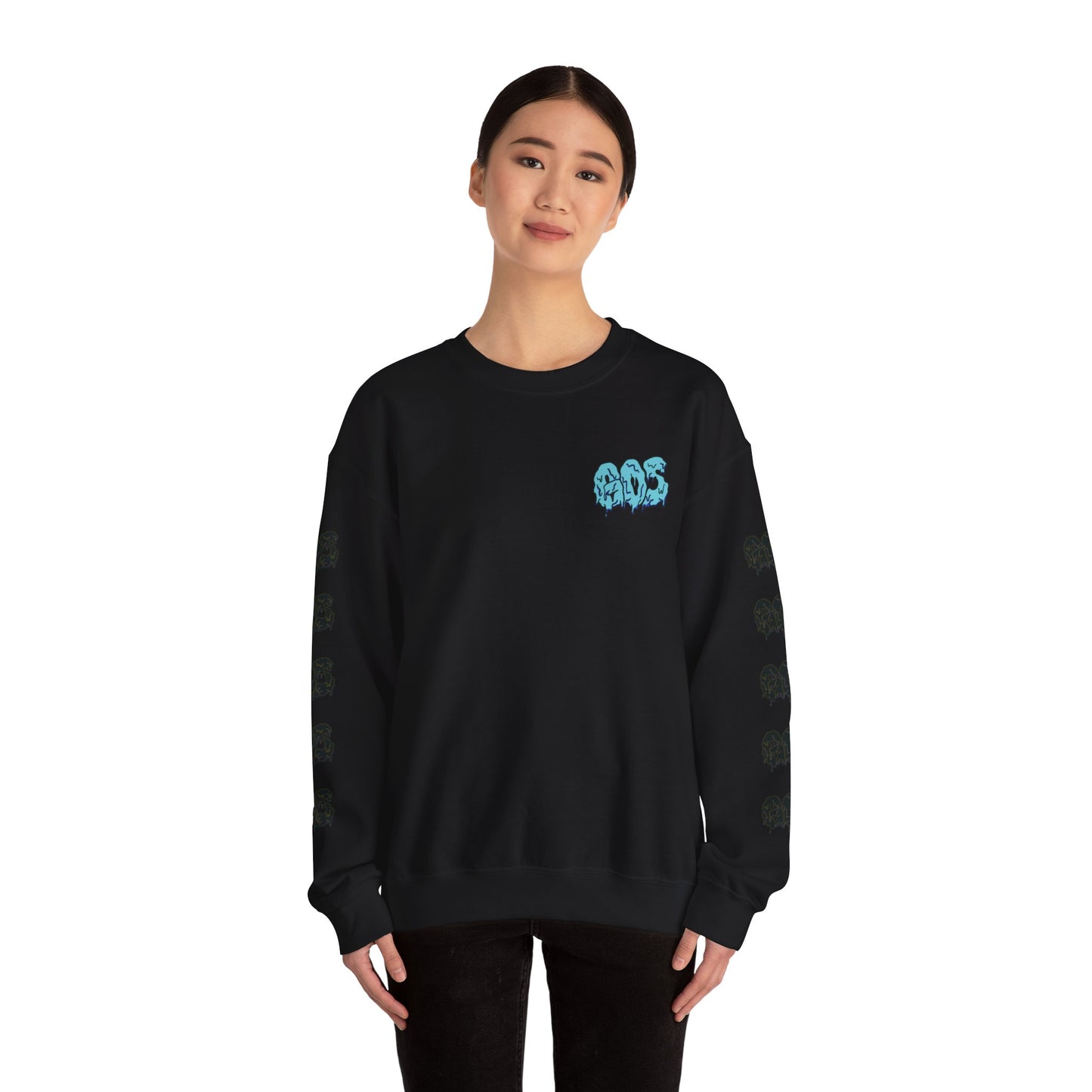 GOS SLIME blue/black FULL SLEEVE unisex sweatshirt