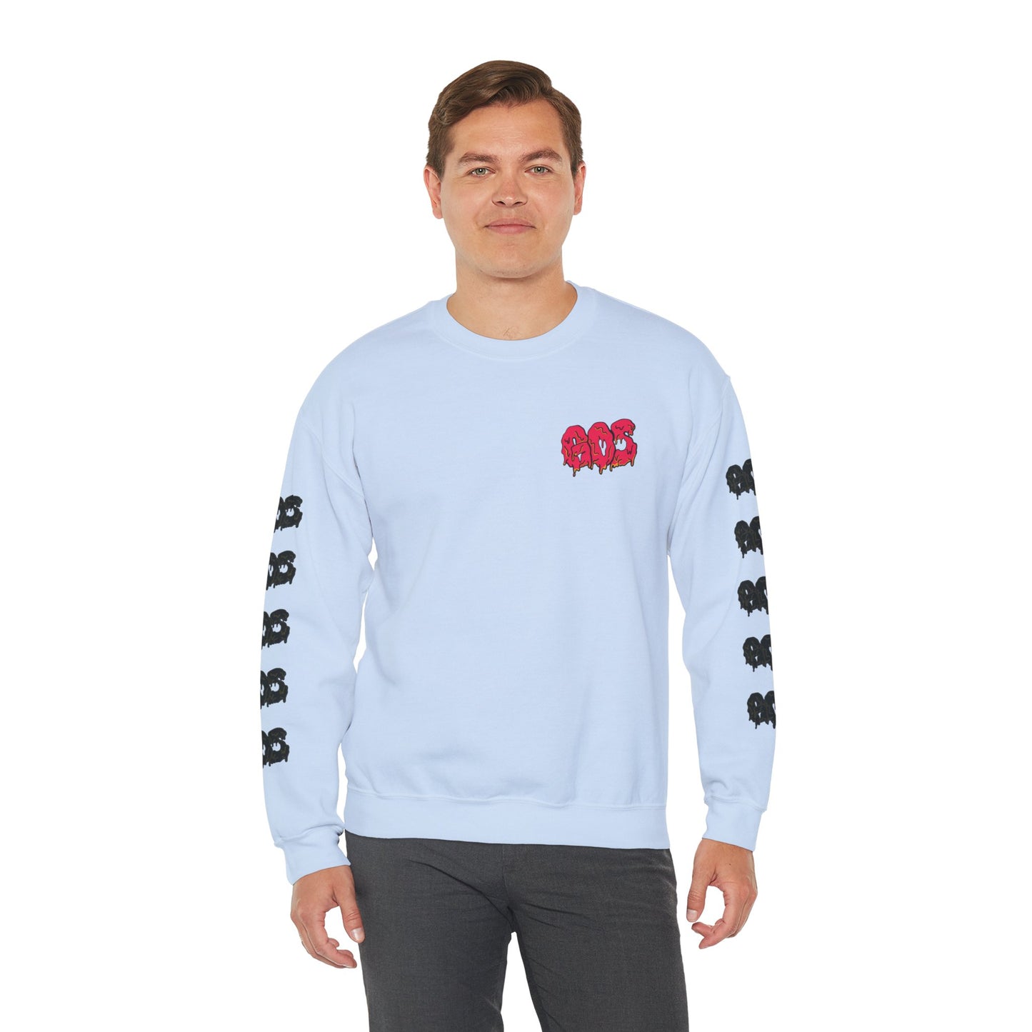 GOS SLIME red/black FULL SLEEVE unisex sweatshirt