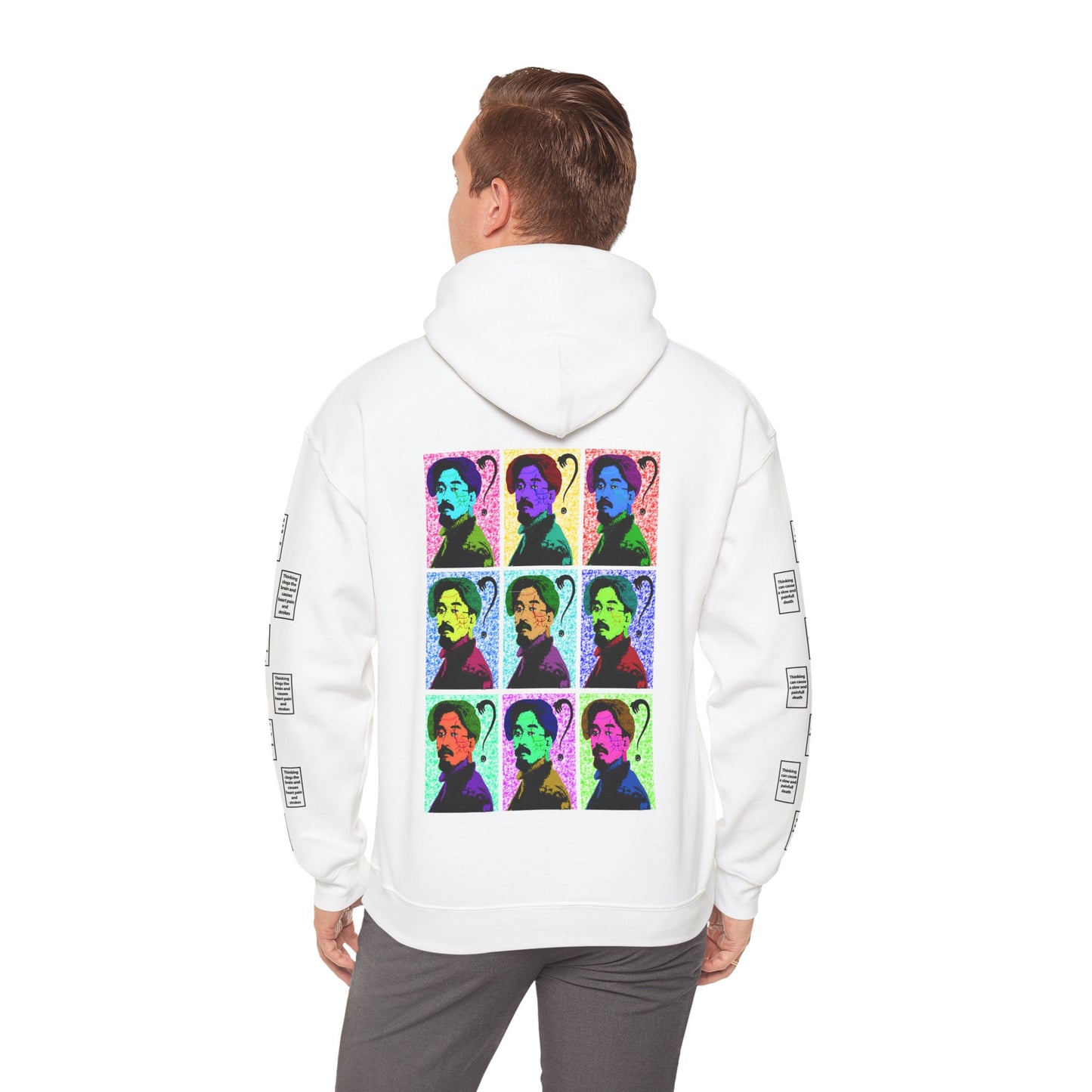 Adis 9 grid arm print, Unisex Heavy Blend Hooded Sweatshirt