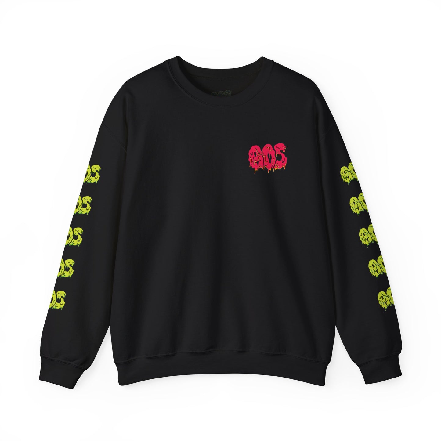 GOS SLIME red/acid green FULL SLEEVE unisex sweatshirt