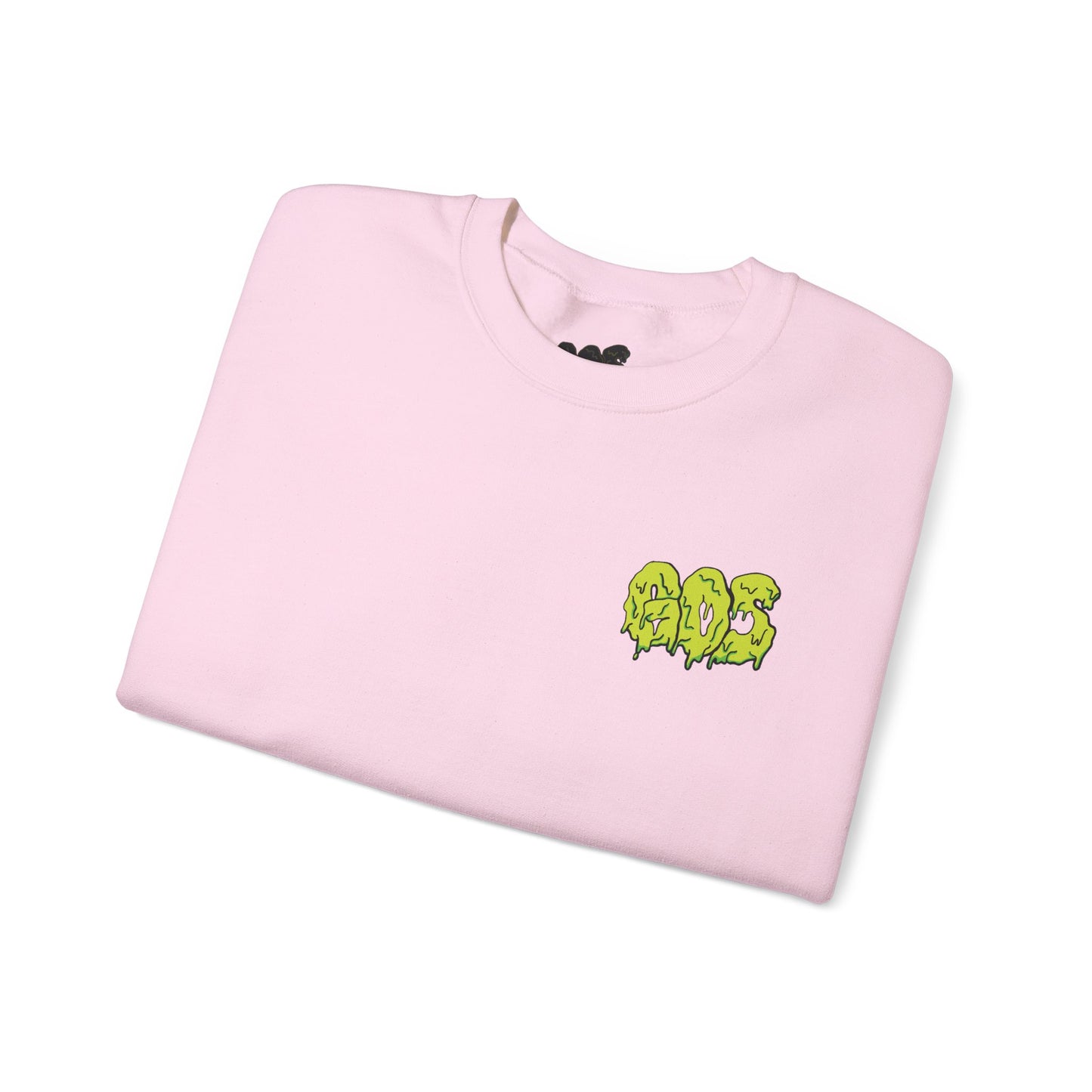 GOS SLIME acid green/blue FULL SLEEVE unisex sweatshirt