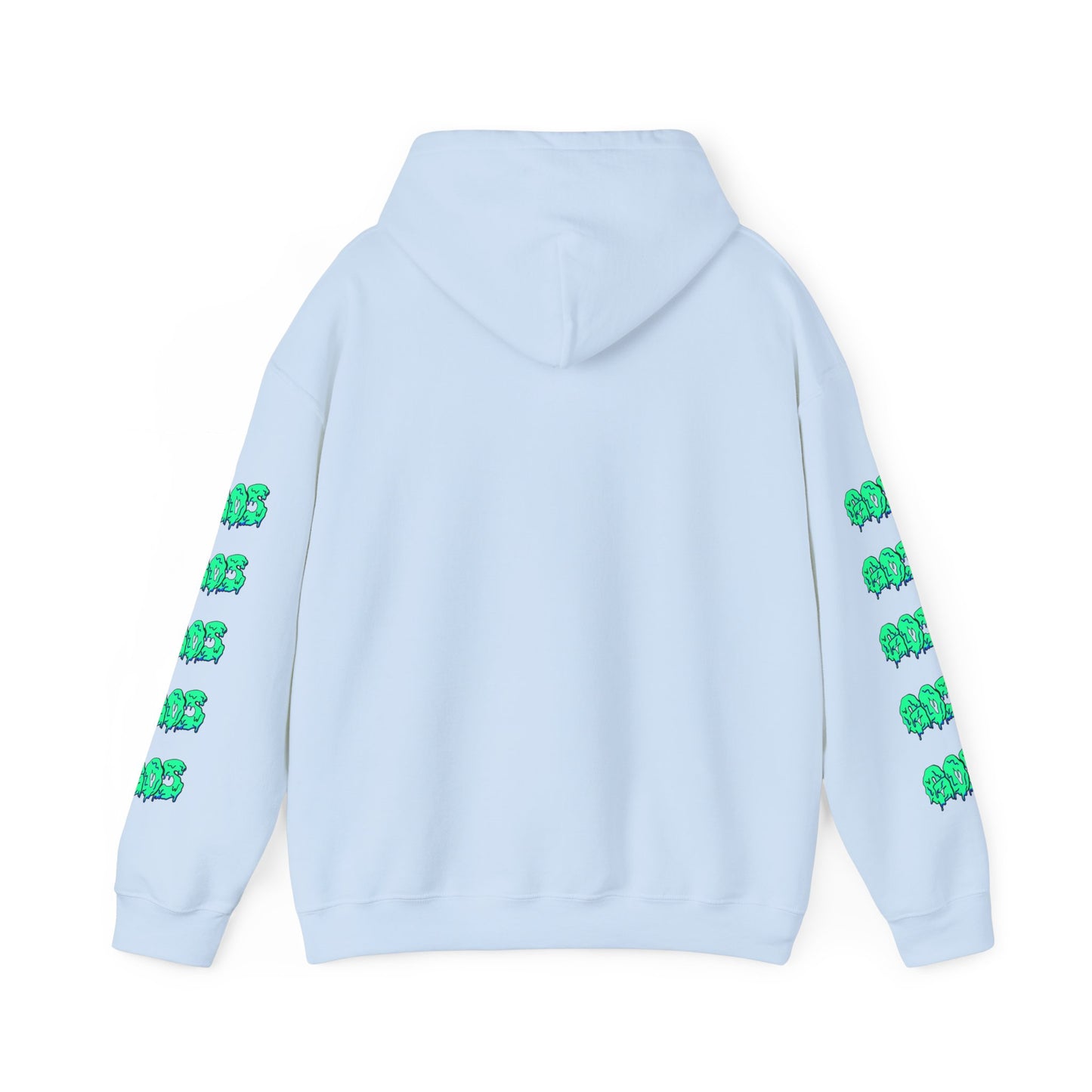 GOS SLIME yellow/aqua FULL SLEEVE Unisex  Hooded Sweatshirt