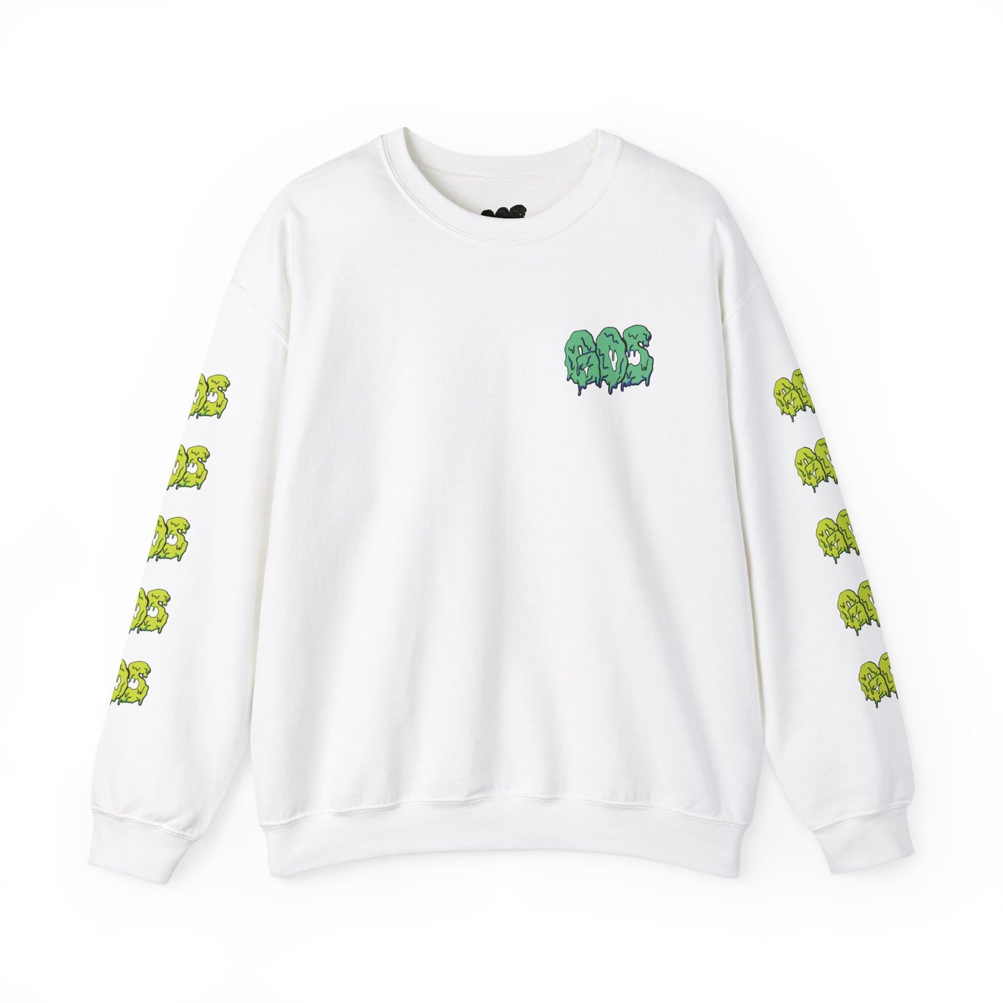 GOS SLIME aqua/acid green FULL SLEEVE unisex sweatshirt